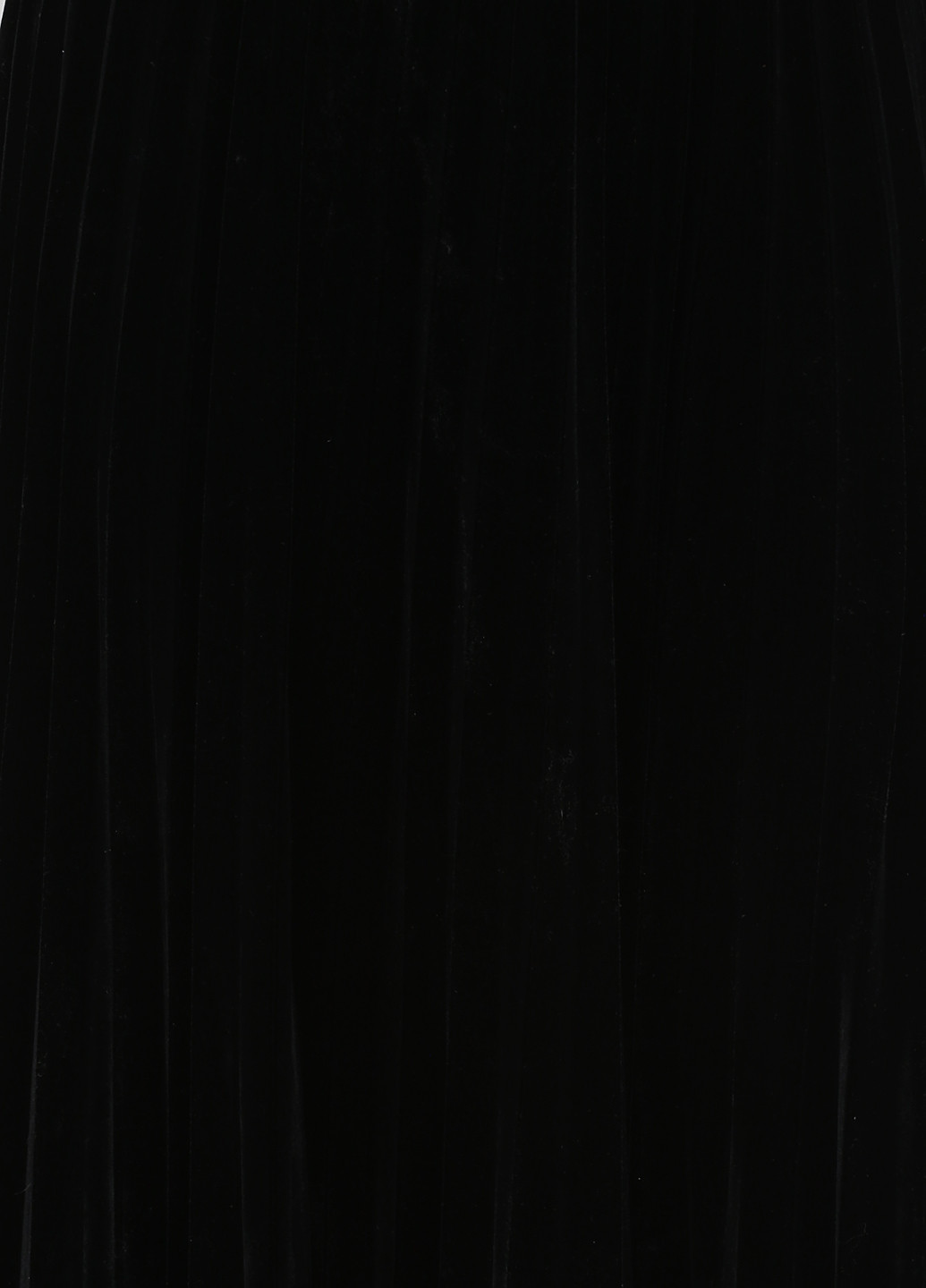 Черная кэжуал однотонная юбка Massimo Dutti плиссе
