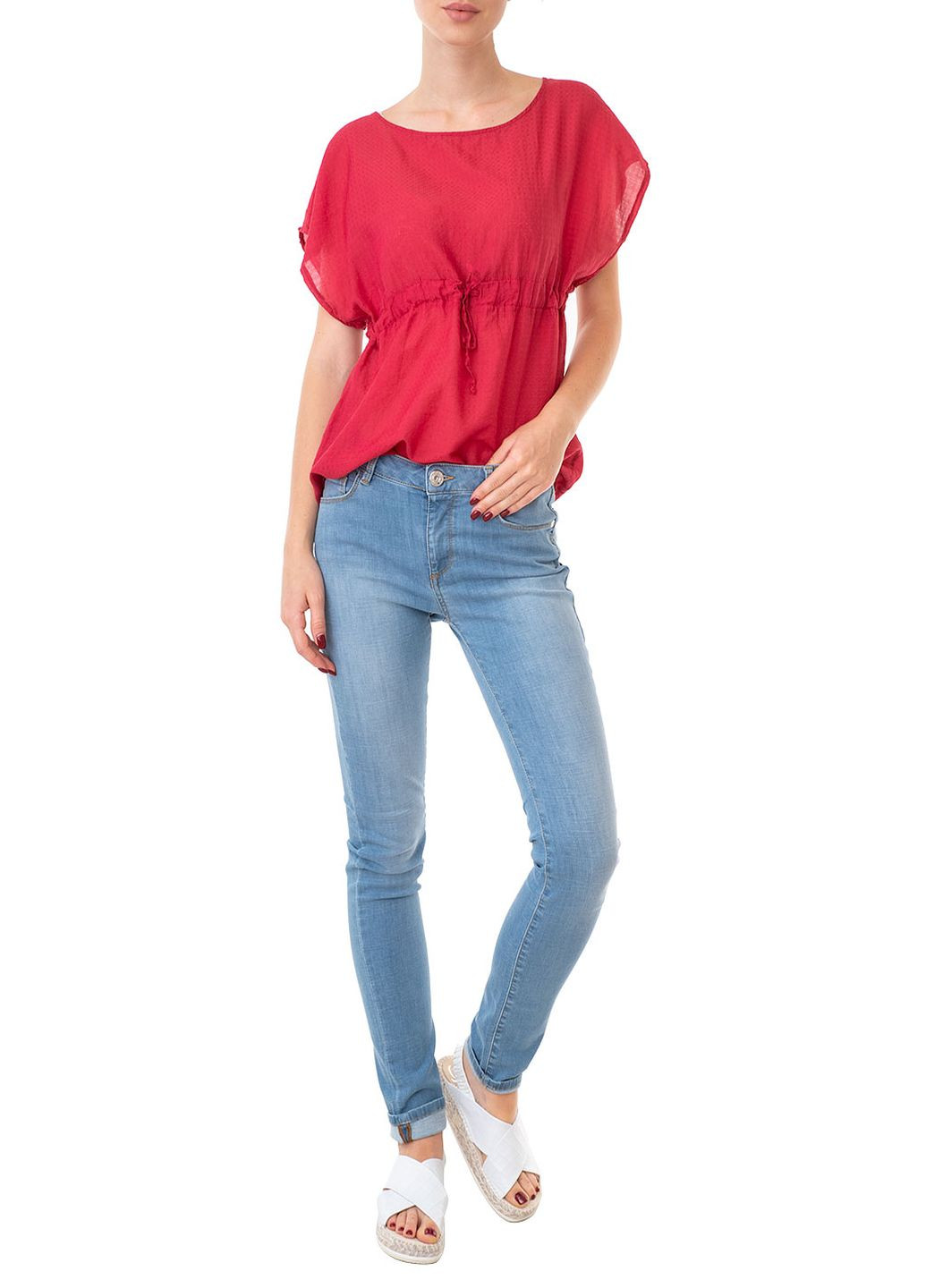 Красная блуза Miss Miss