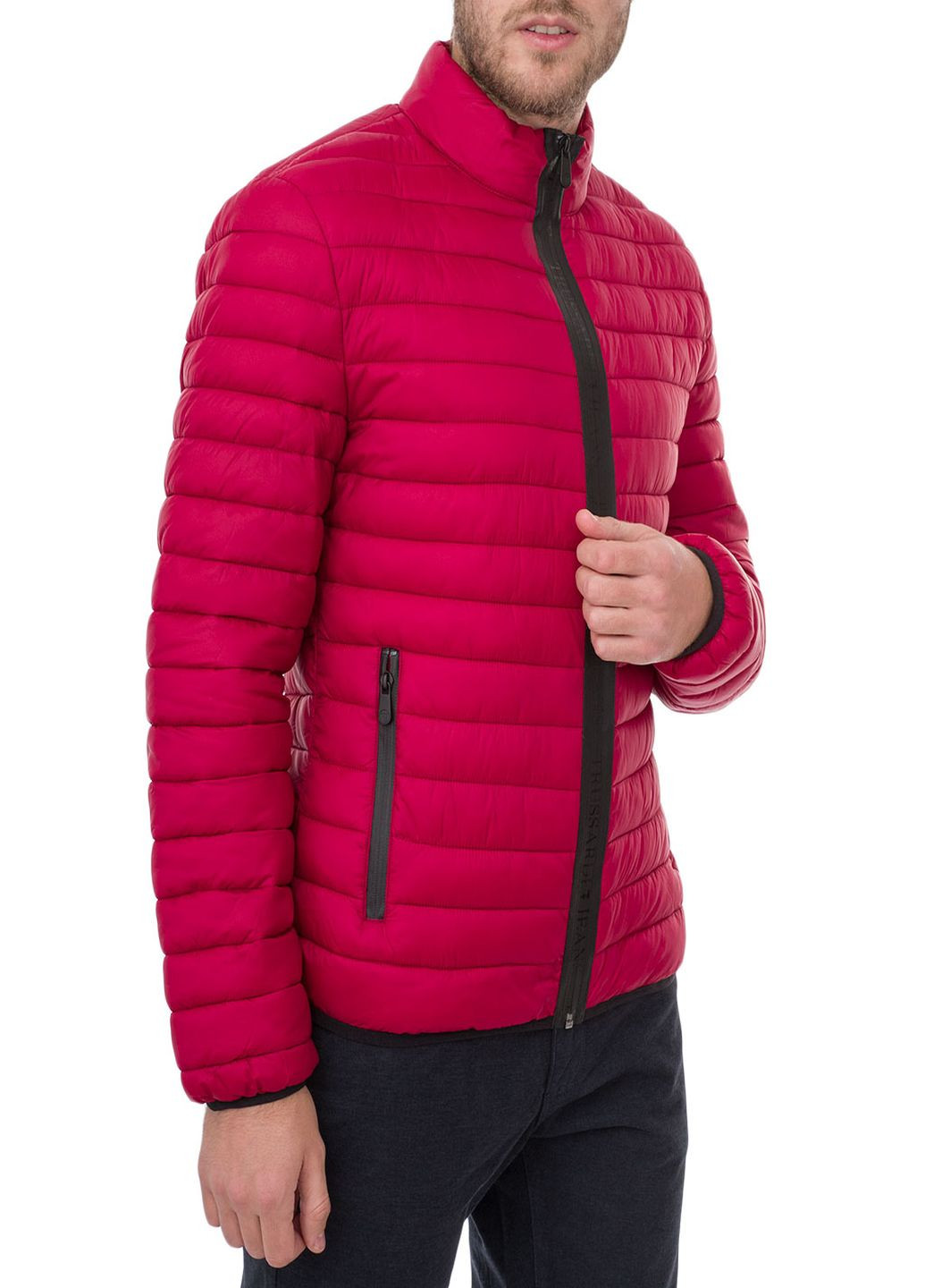 Розовая зимняя куртка Trussardi Jeans