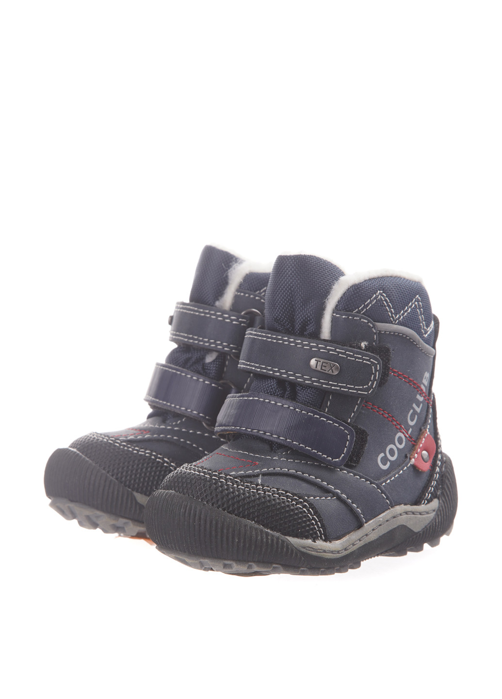 Темно-синие кэжуал зимние ботинки Cool Club