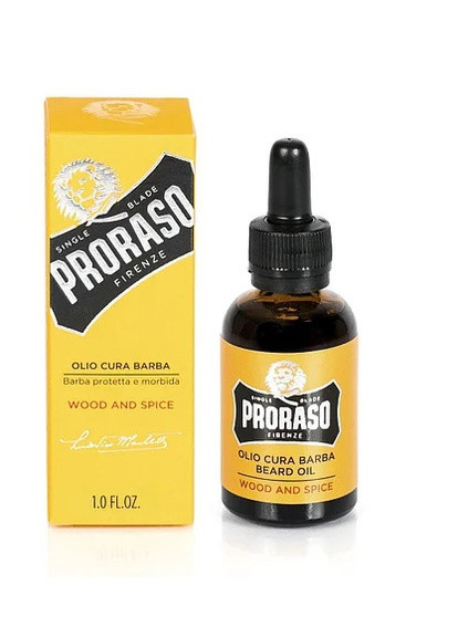 Олія для бороди Wood & Spice 30 мл Proraso (232283506)