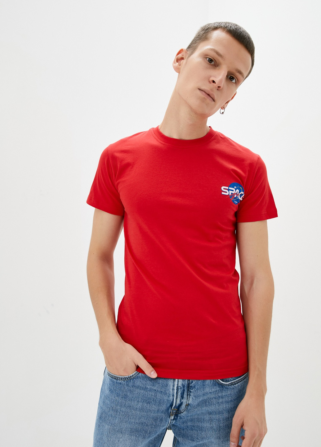 Красная футболка Redpolo