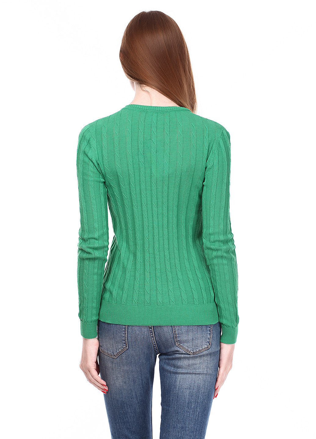 Зеленый демисезонный пуловер пуловер Folgore Milano