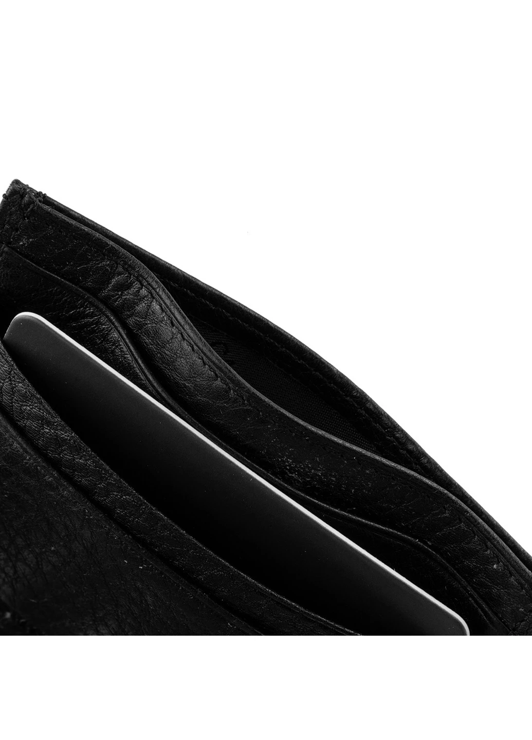 Мужской кожаный картхолдер (FUL28601-black) 10,6х9х0,3 см Smith&Canova (253174207)