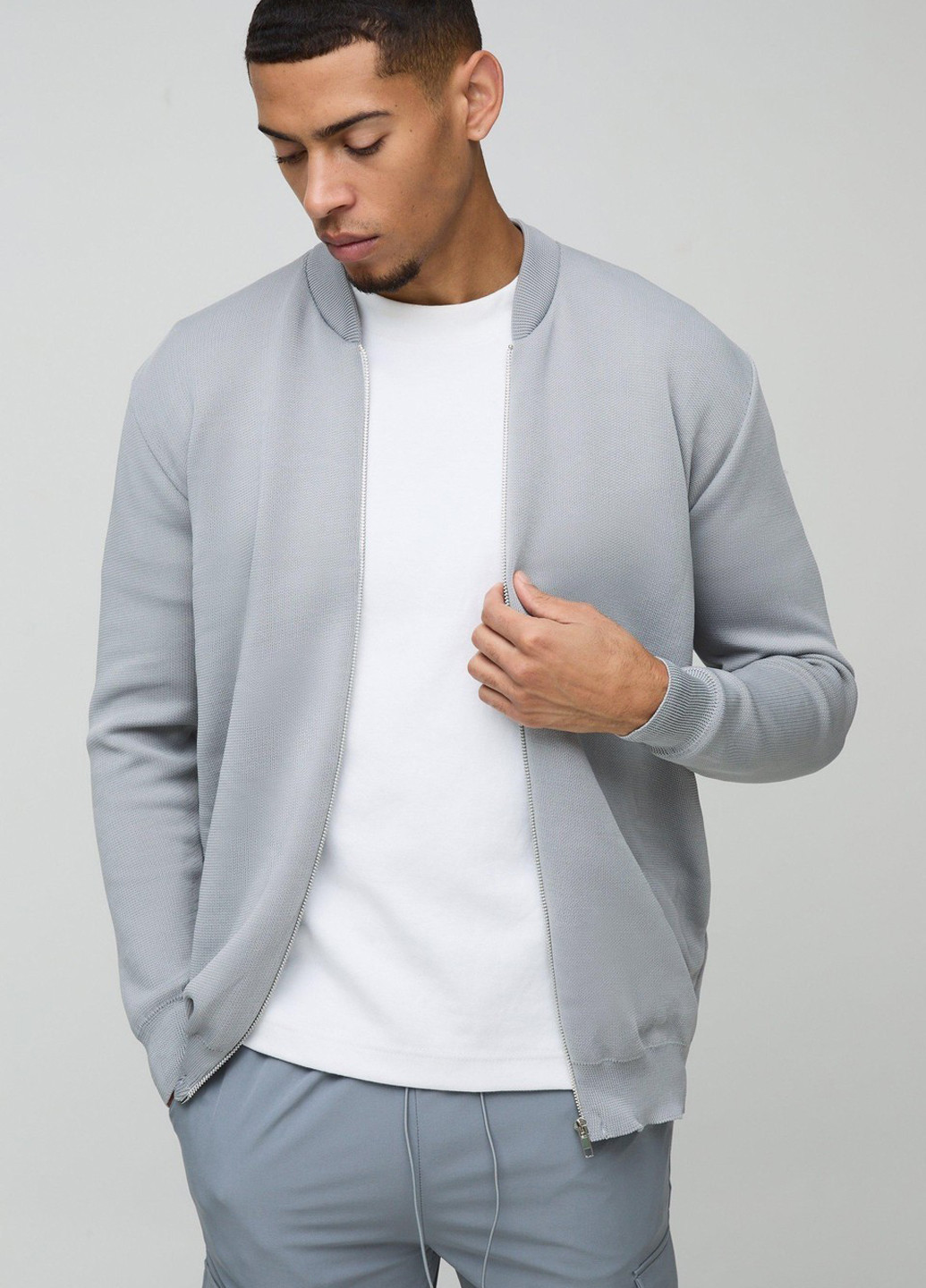 Бомбер Boohoo на блискавці (329998561)