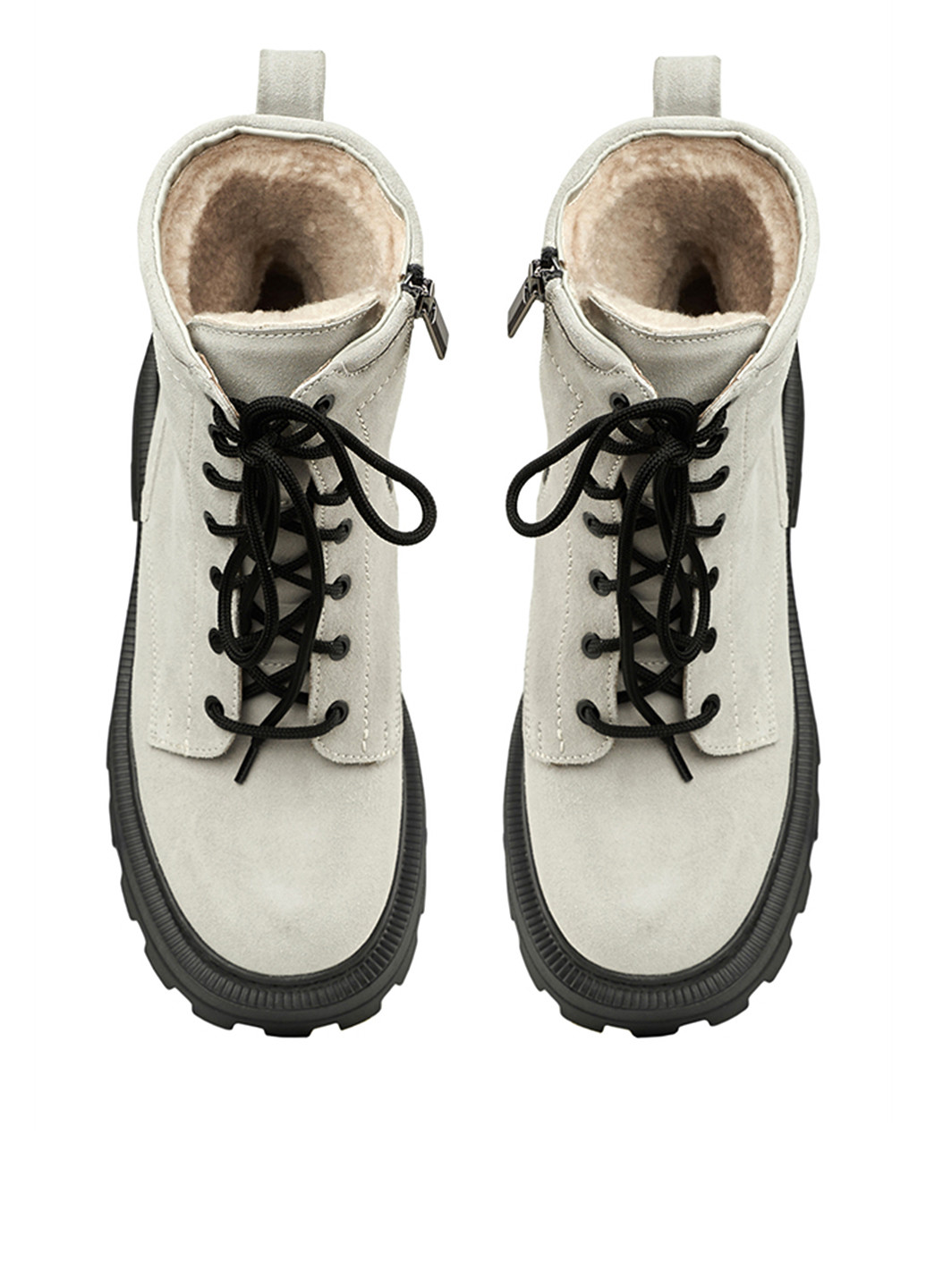 Зимние ботинки Le'BERDES со шнуровкой из натуральной замши