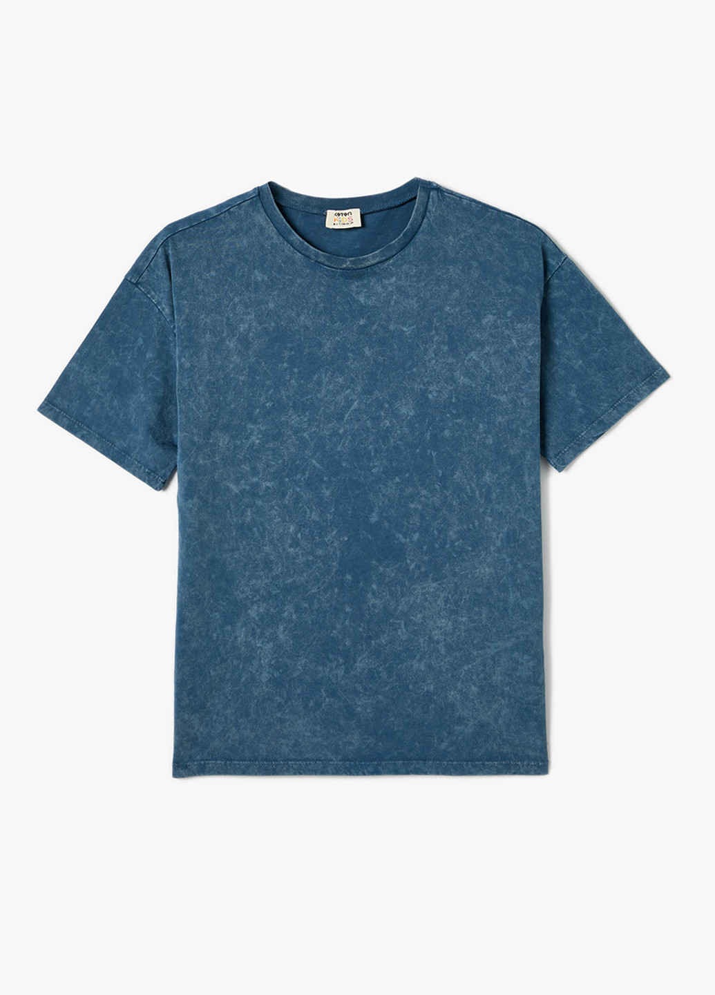 Синяя летняя футболка KOTON