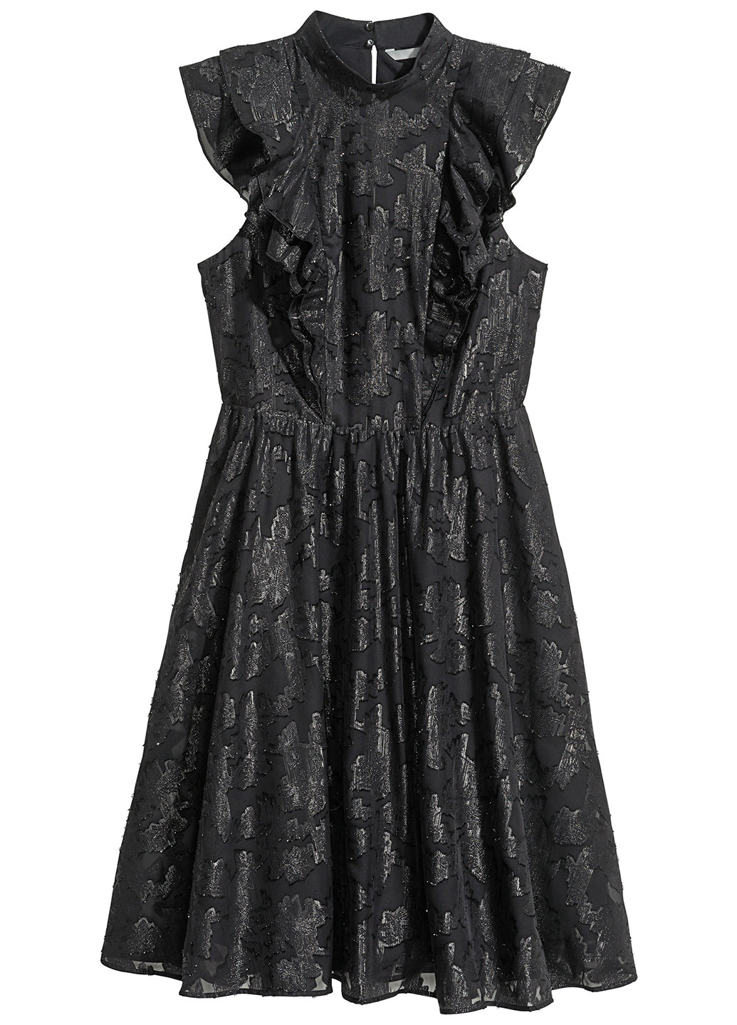 Черное кэжуал платье H&M
