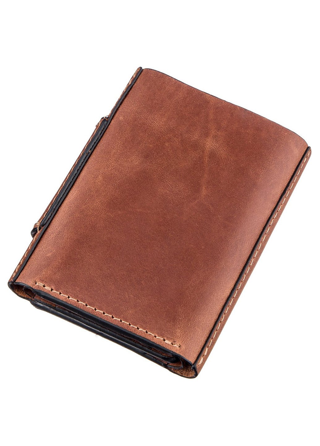 Кожаное портмоне 7,5х10х1,5 см Grande Pelle (253174464)