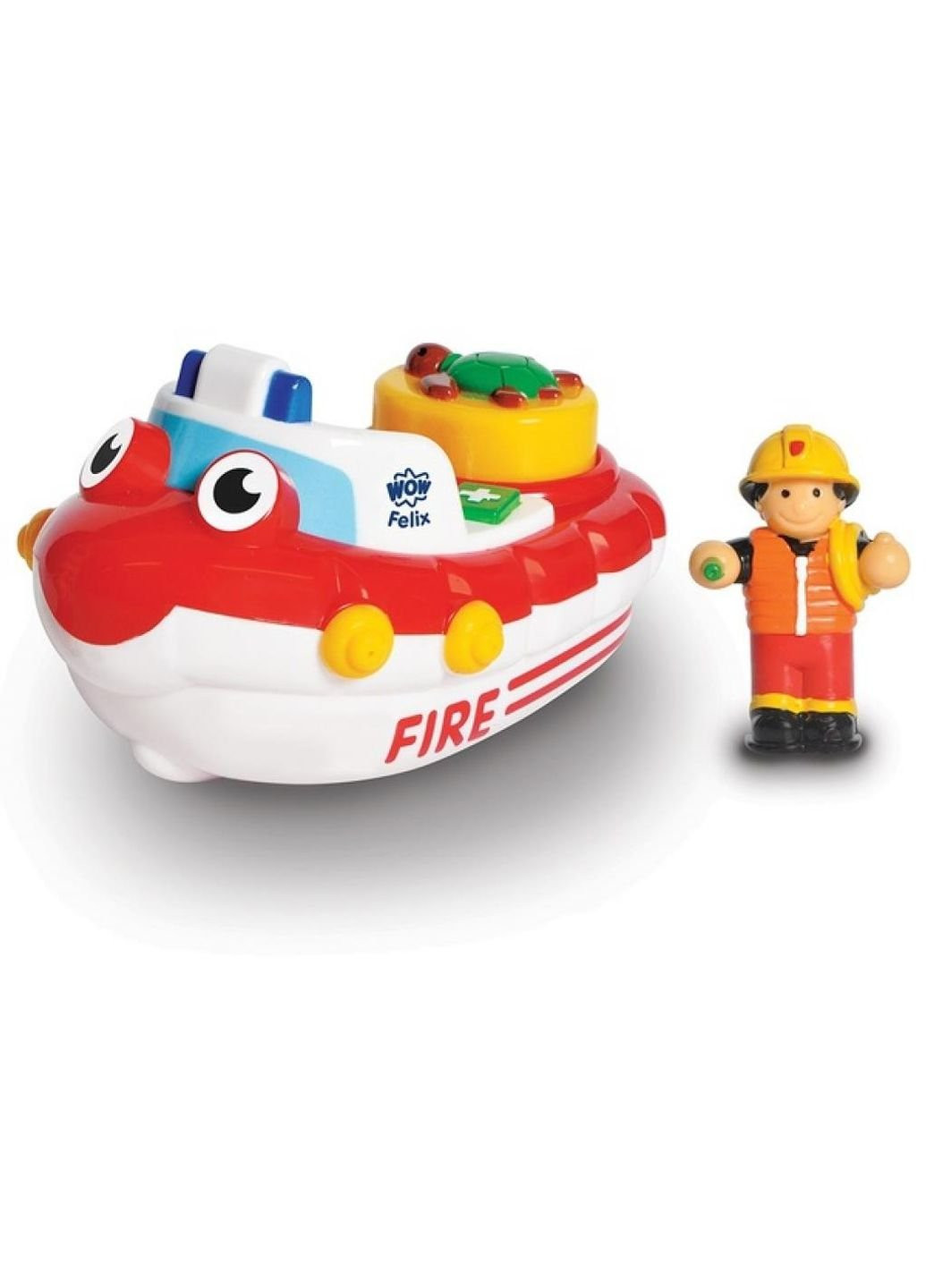 Розвиваюча іграшка Пожежний човен Фелікс (01017) WOW TOYS (254065502)