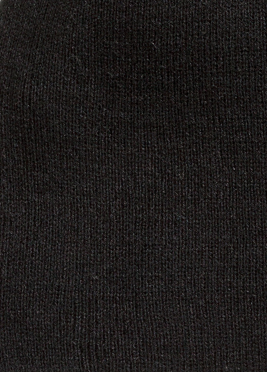 Шапка H&M біні однотонна чорна кежуал акрил