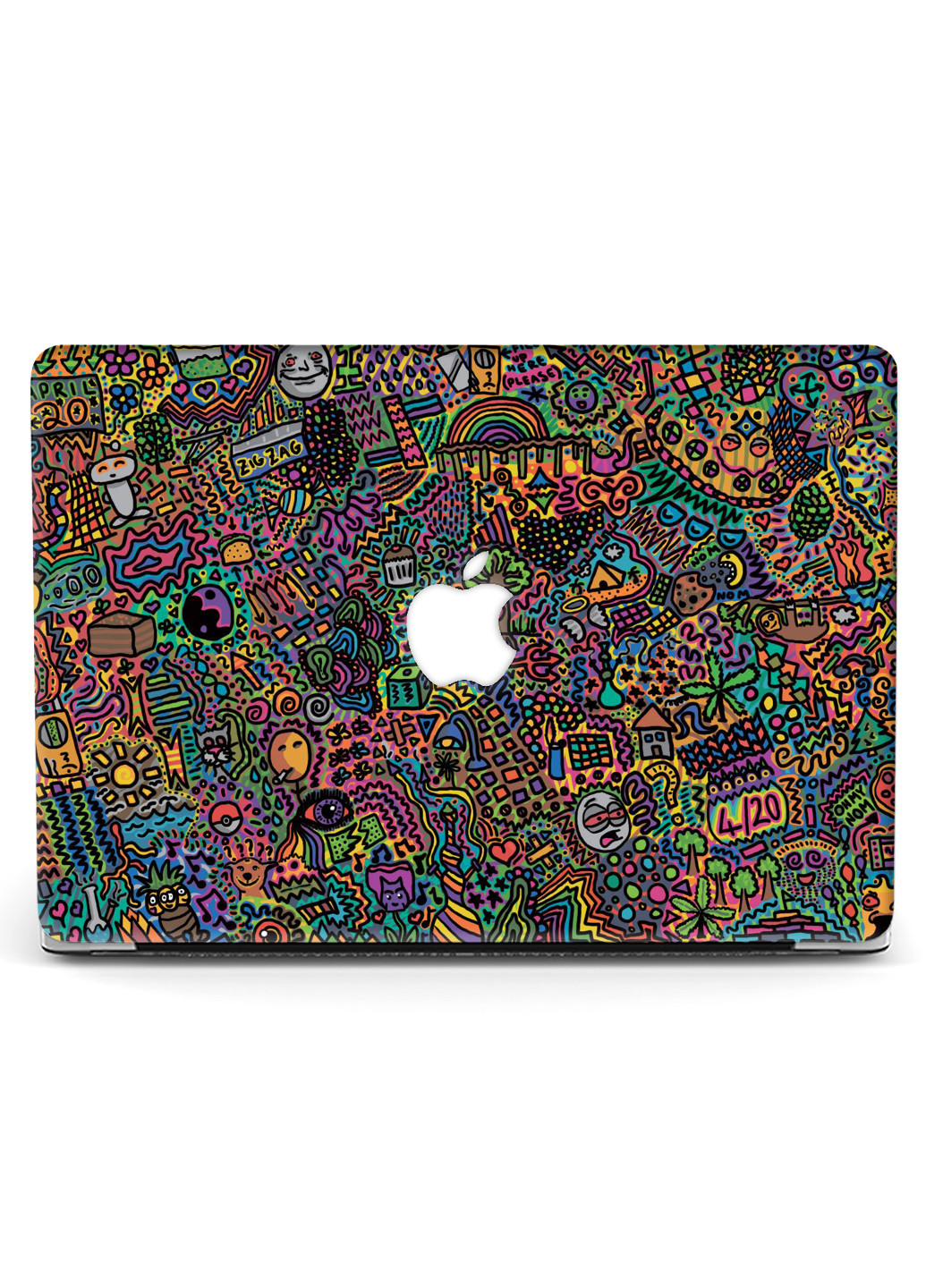 Чохол пластиковий для Apple MacBook Pro 15 A1707 / A1990 Абстракція Психоделік (Abstraction Psychedelic) (9649-2708) MobiPrint (219124629)