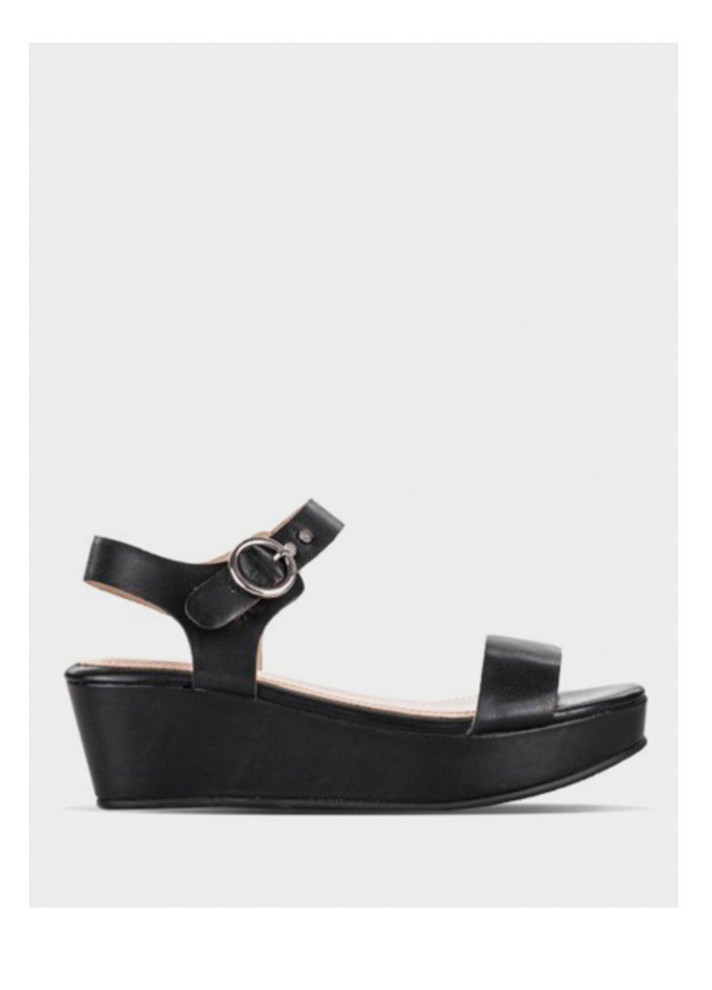 Черные босоножки Braska с ремешком