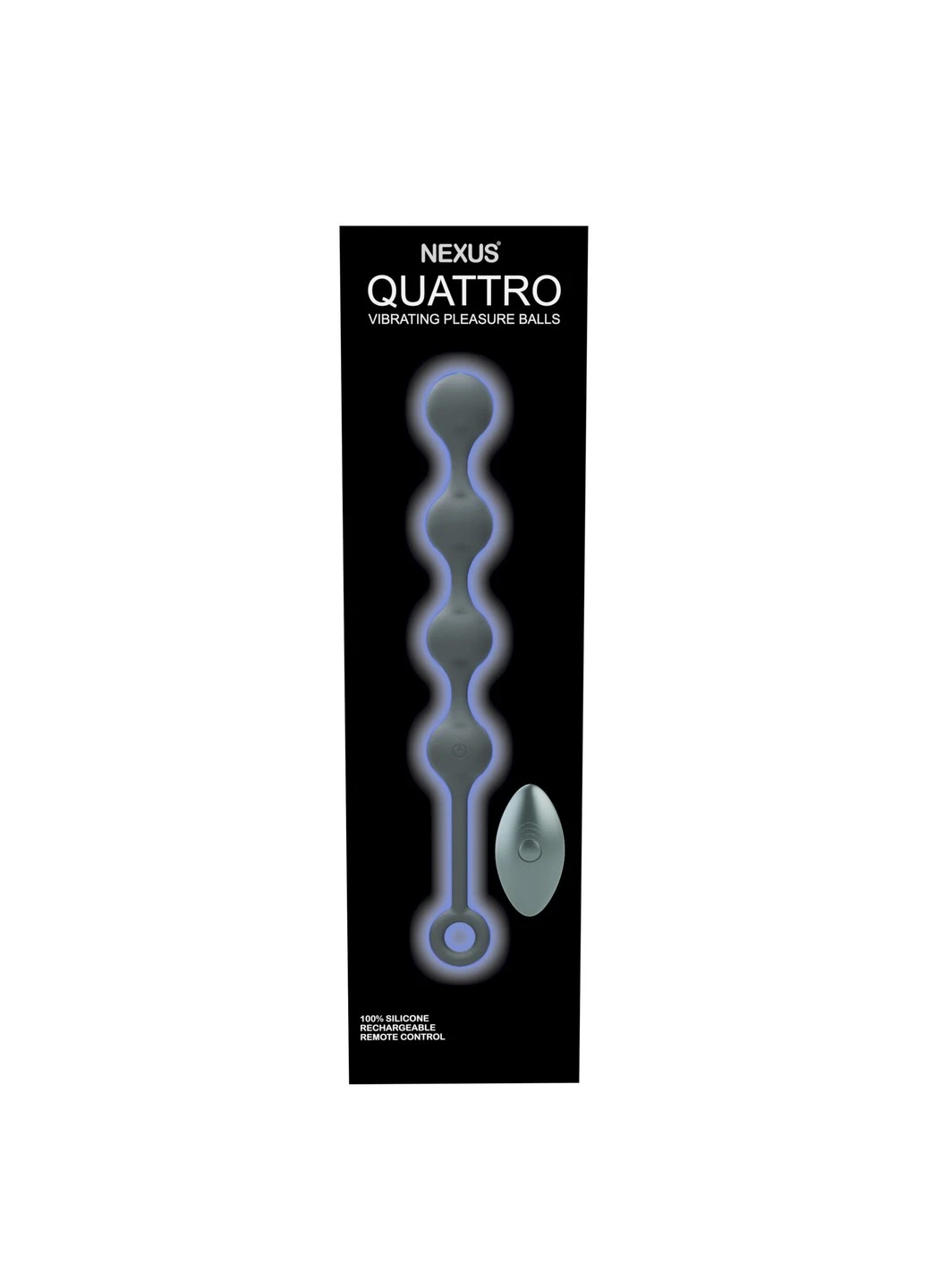 Анальная цепочка с вибрацией Quattro Nexus (254953898)
