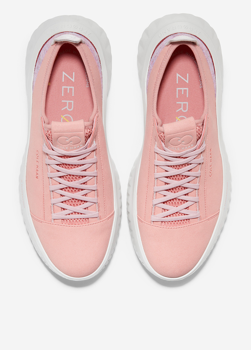 Светло-розовые демисезонные кроссовки Cole Haan