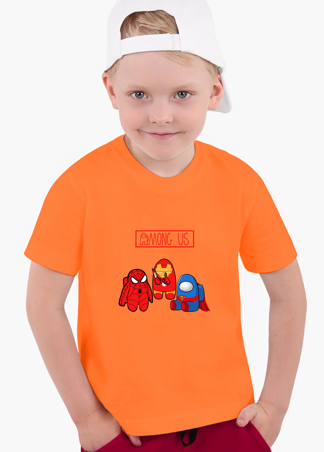 Оранжевая демисезонная футболка детская хаку унесённые призраками (spirited away)(9224-2833) MobiPrint