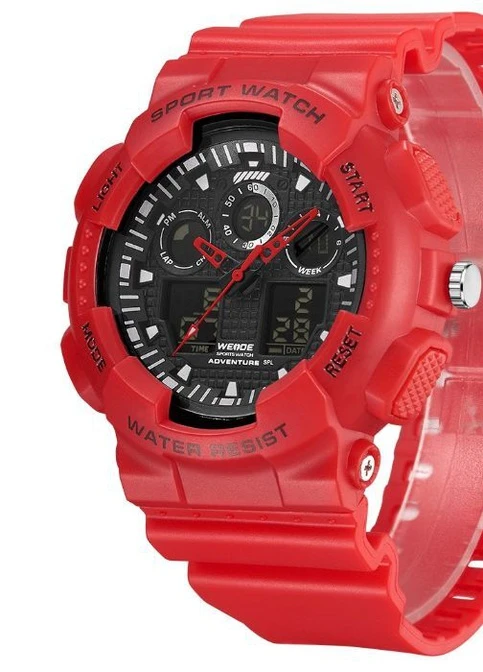Чоловічі годинник Red quartz Weide (229044648)