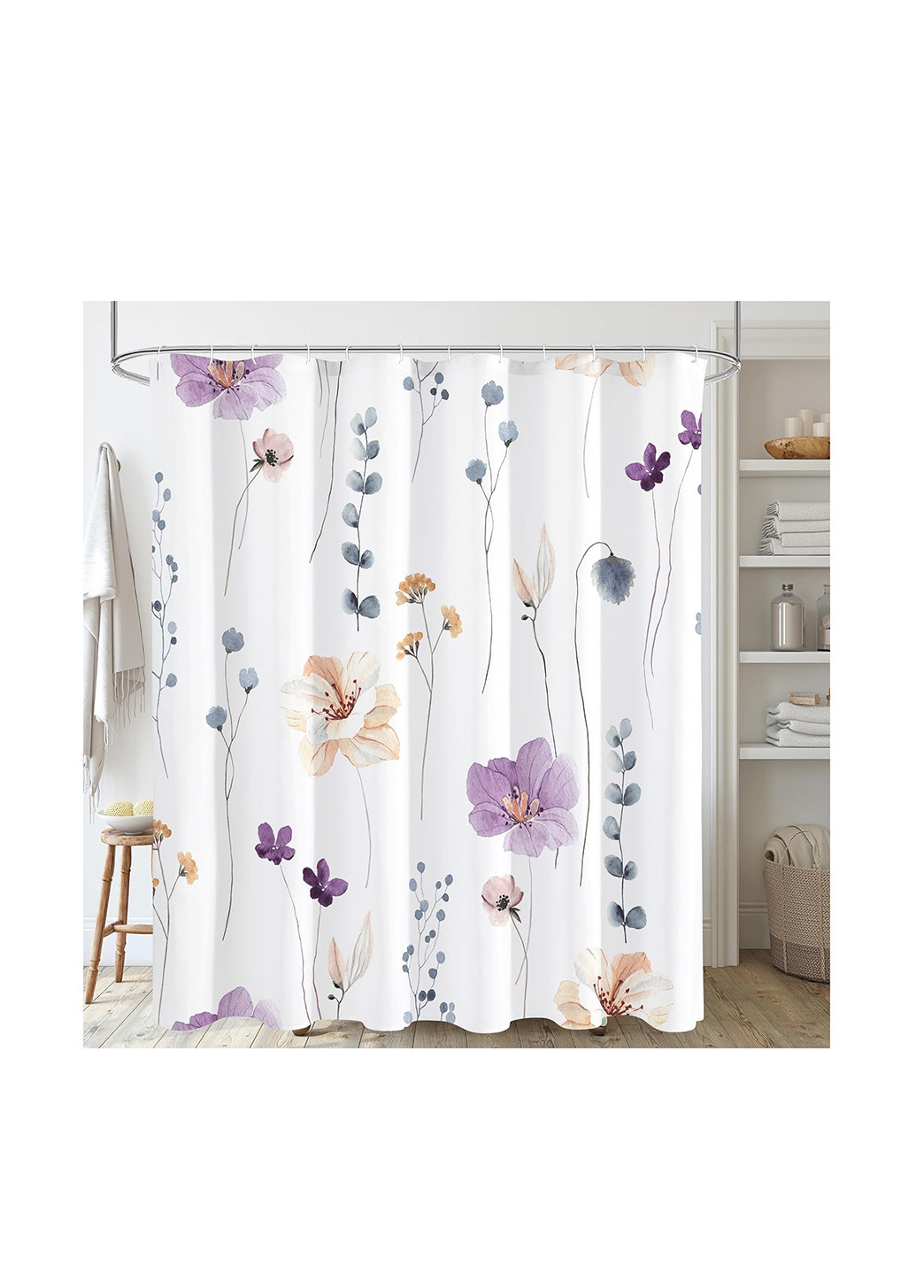 Шторка для ванної, 180х180 см Aquarius (308683322)