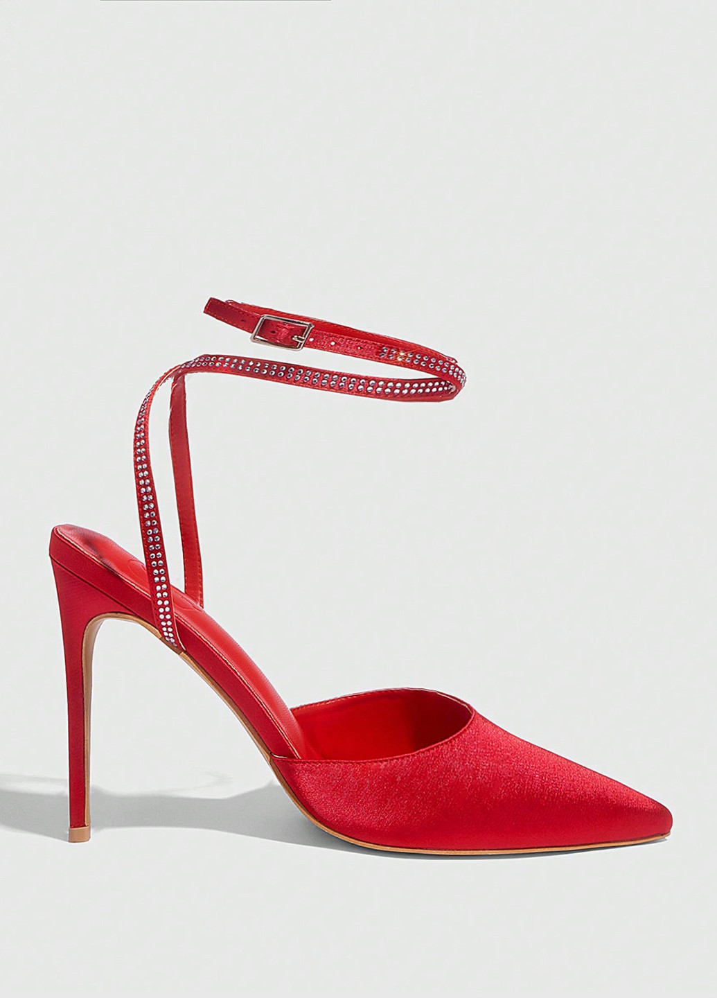 SHEIN Туфлі туфлі-човники червоний з текстиль, китай — демісезон (367802506)