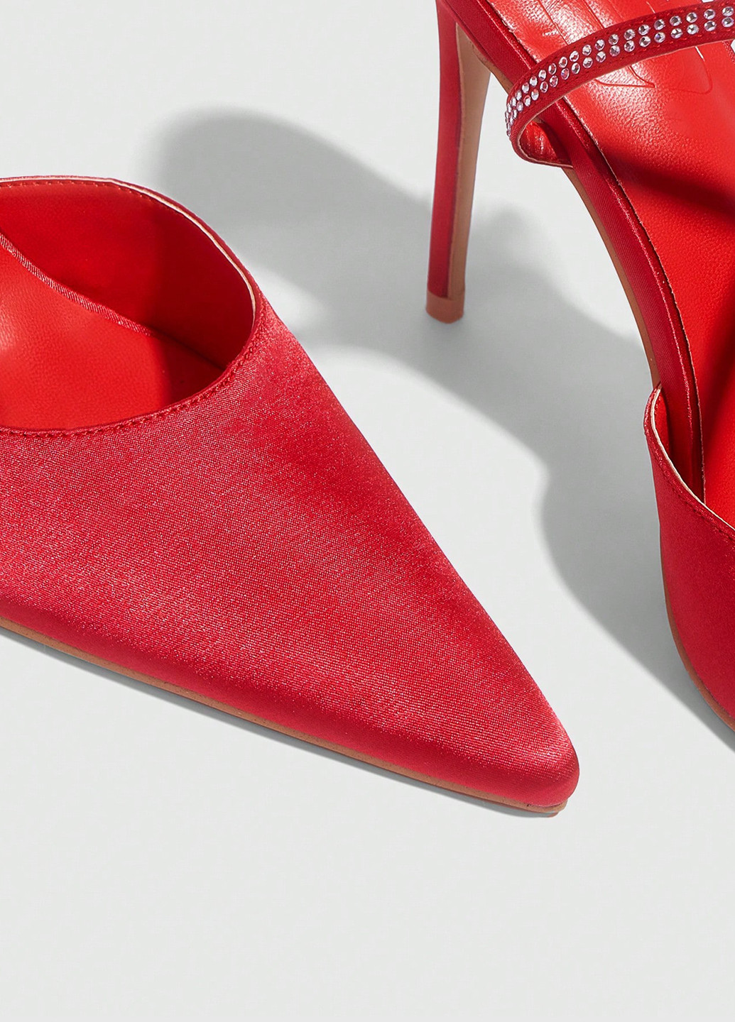 SHEIN Туфлі туфлі-човники червоний з текстиль, китай — демісезон (367802506)