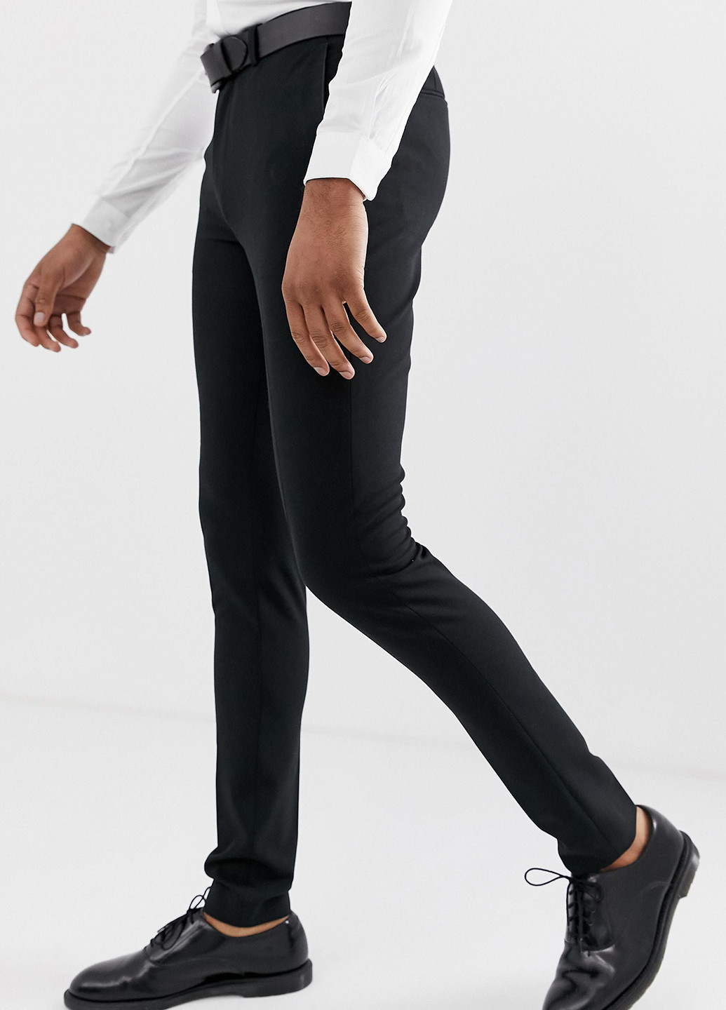 Черные классические демисезонные классические брюки Asos