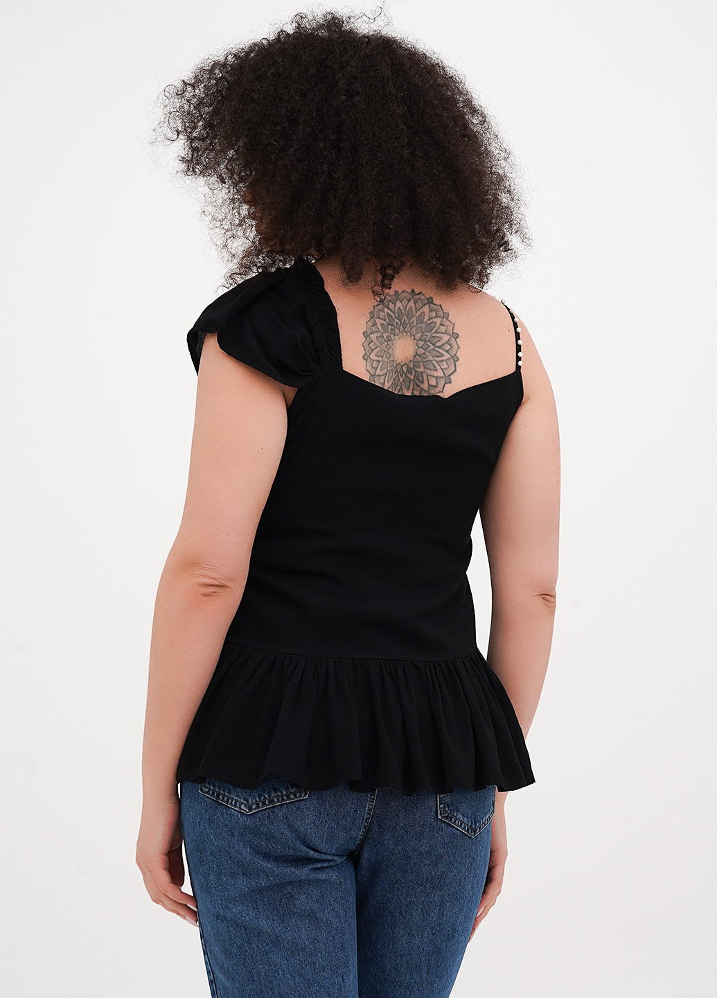 Чёрная блуза Vicolo