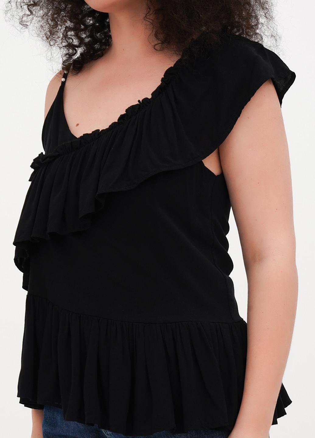 Чёрная блуза Vicolo