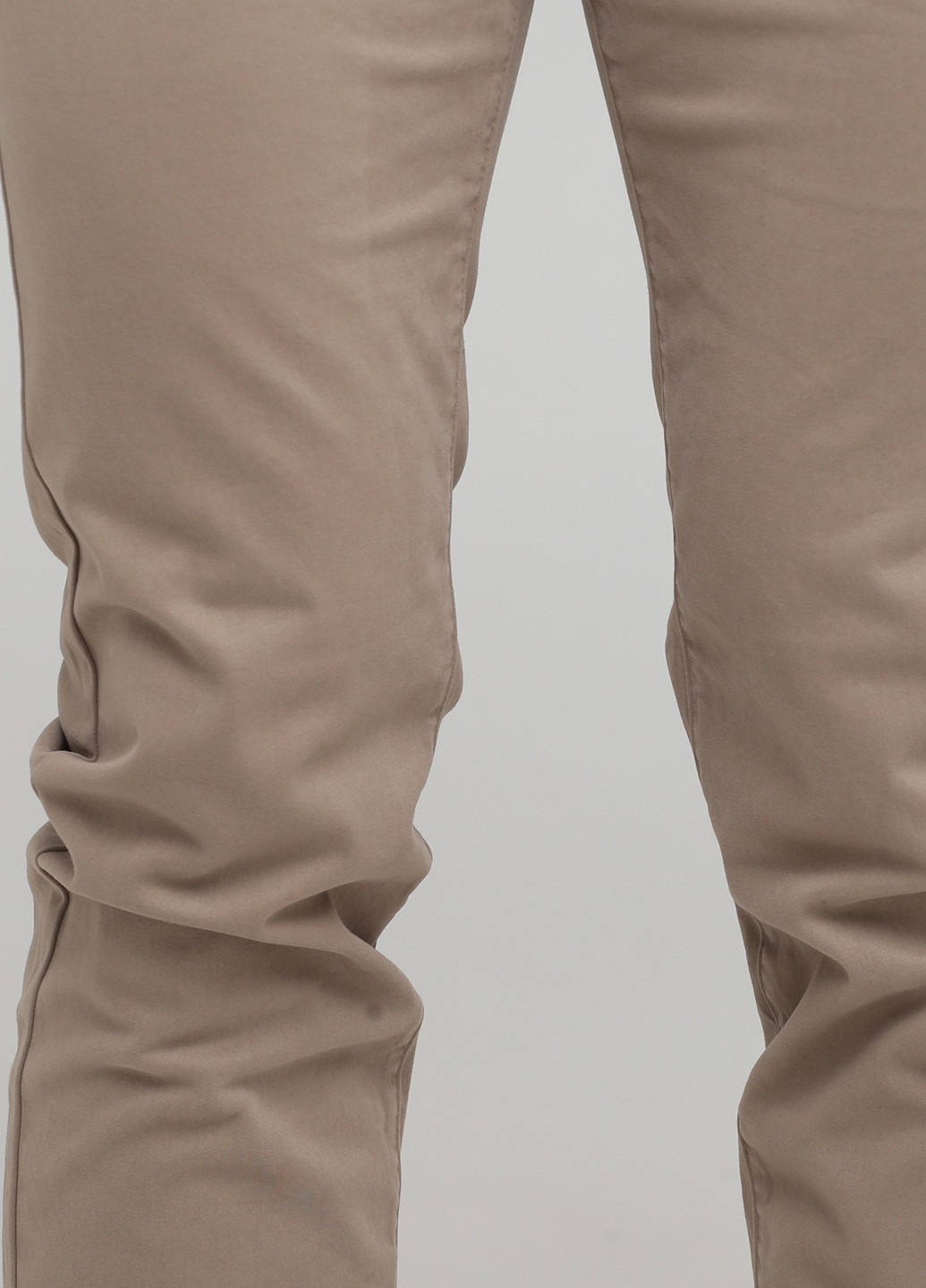 Темно-бежевые кэжуал демисезонные зауженные брюки Lerros