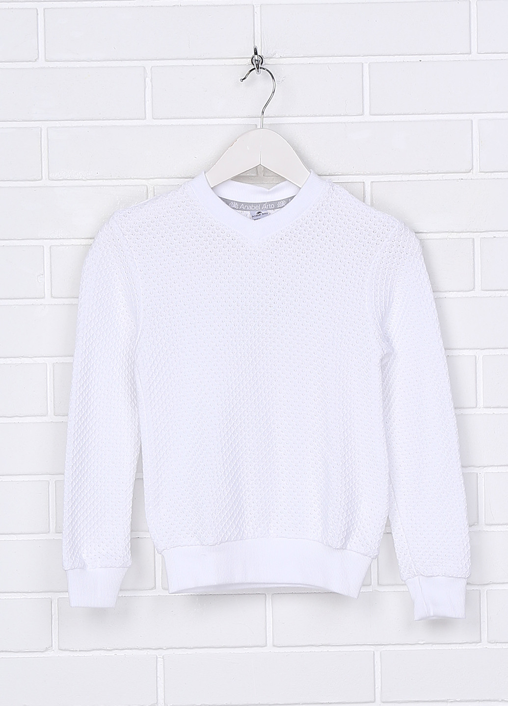 Білий демісезонний пуловер пуловер Anabel Arto