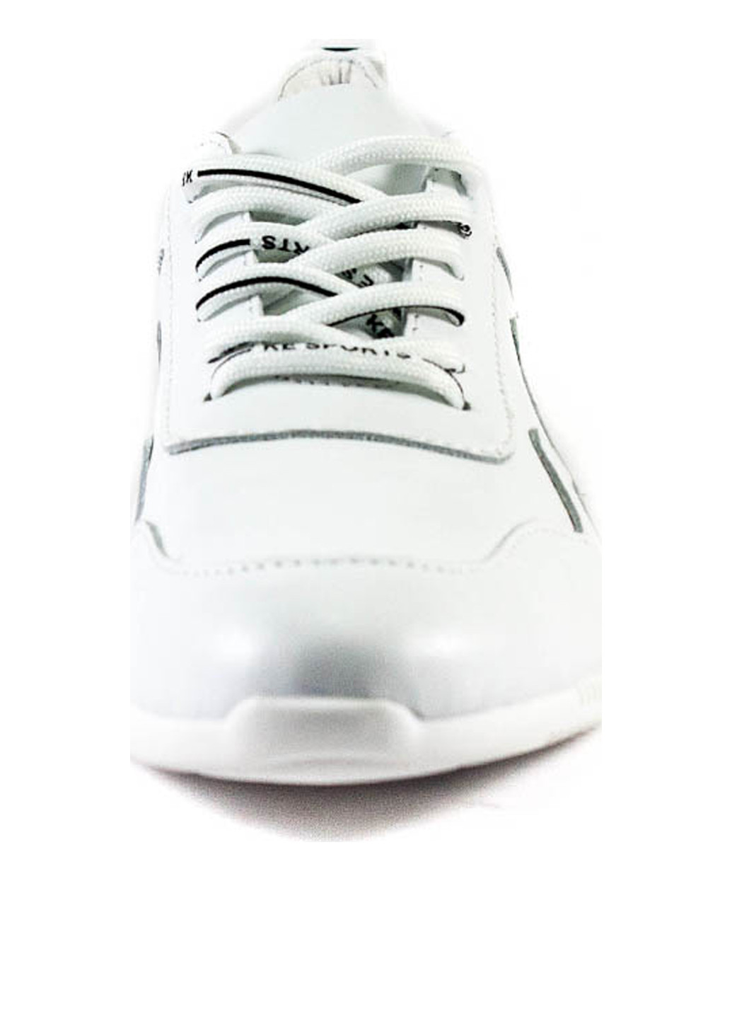 Белые демисезонные кроссовки SND