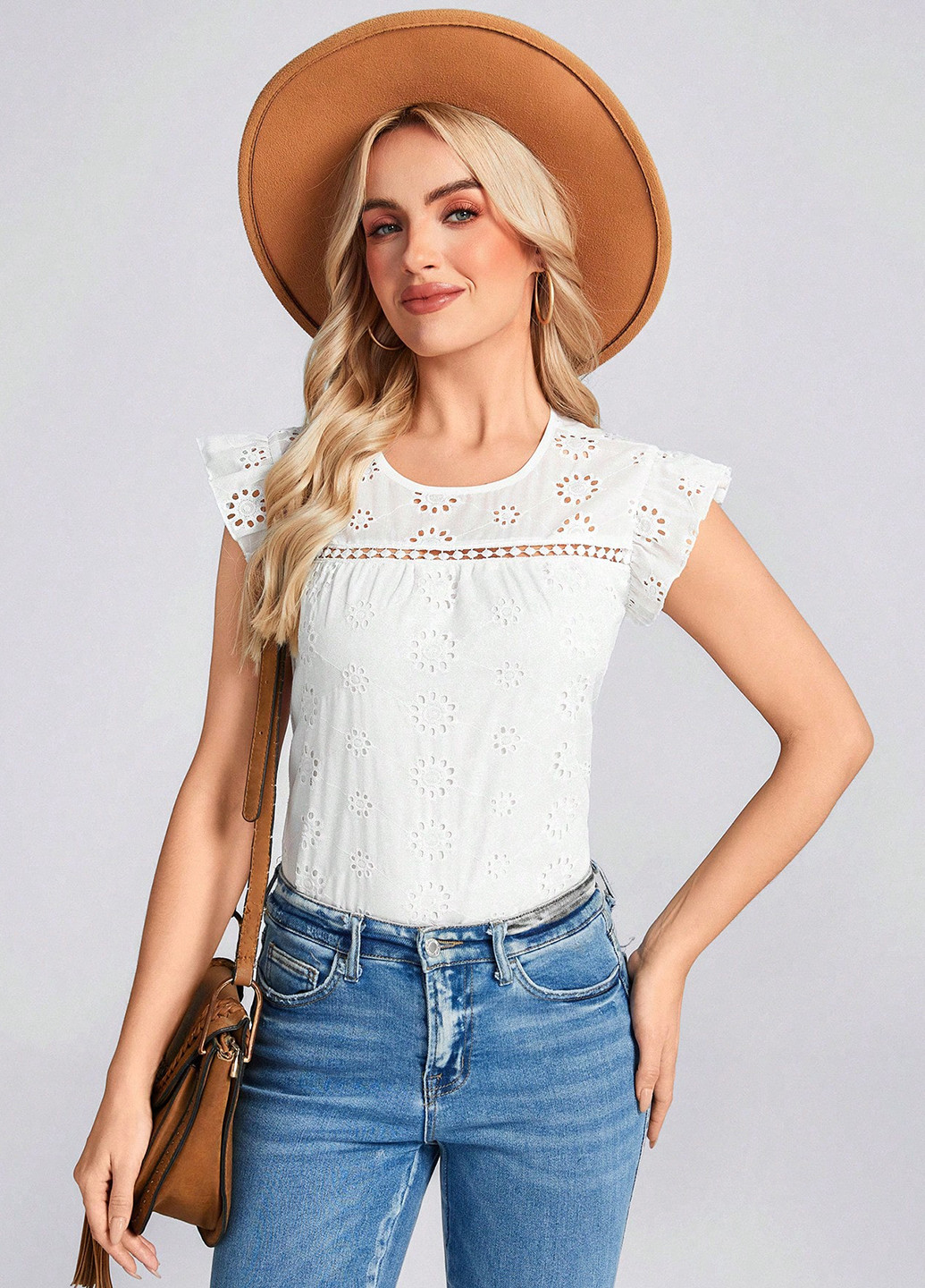 Белая блуза SHEIN