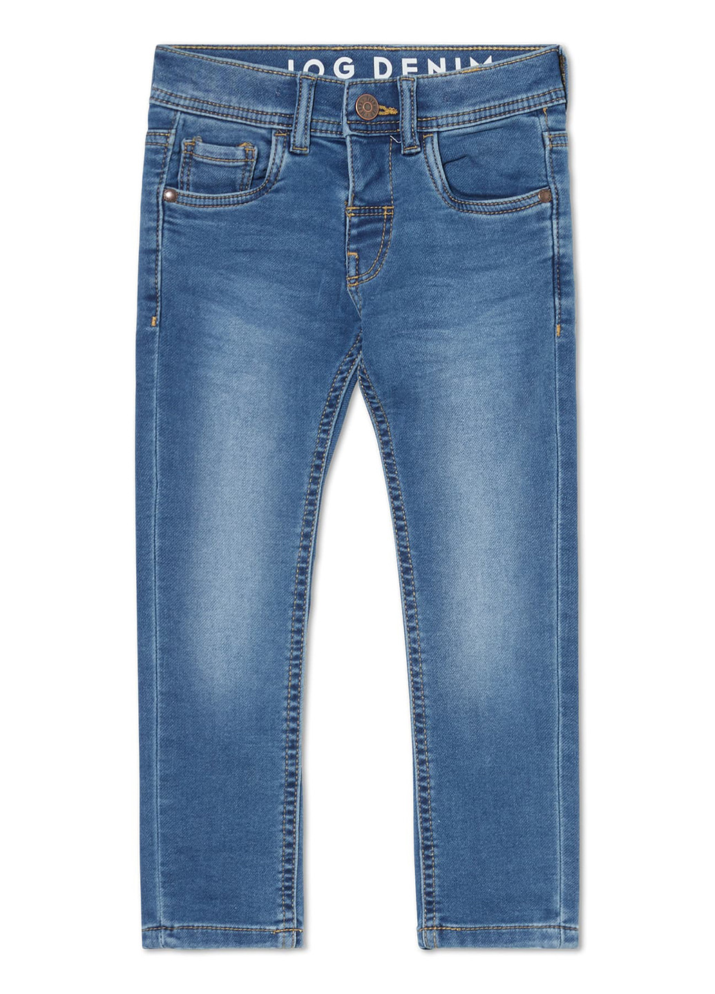 Светло-синие демисезонные зауженные джинсы C&A