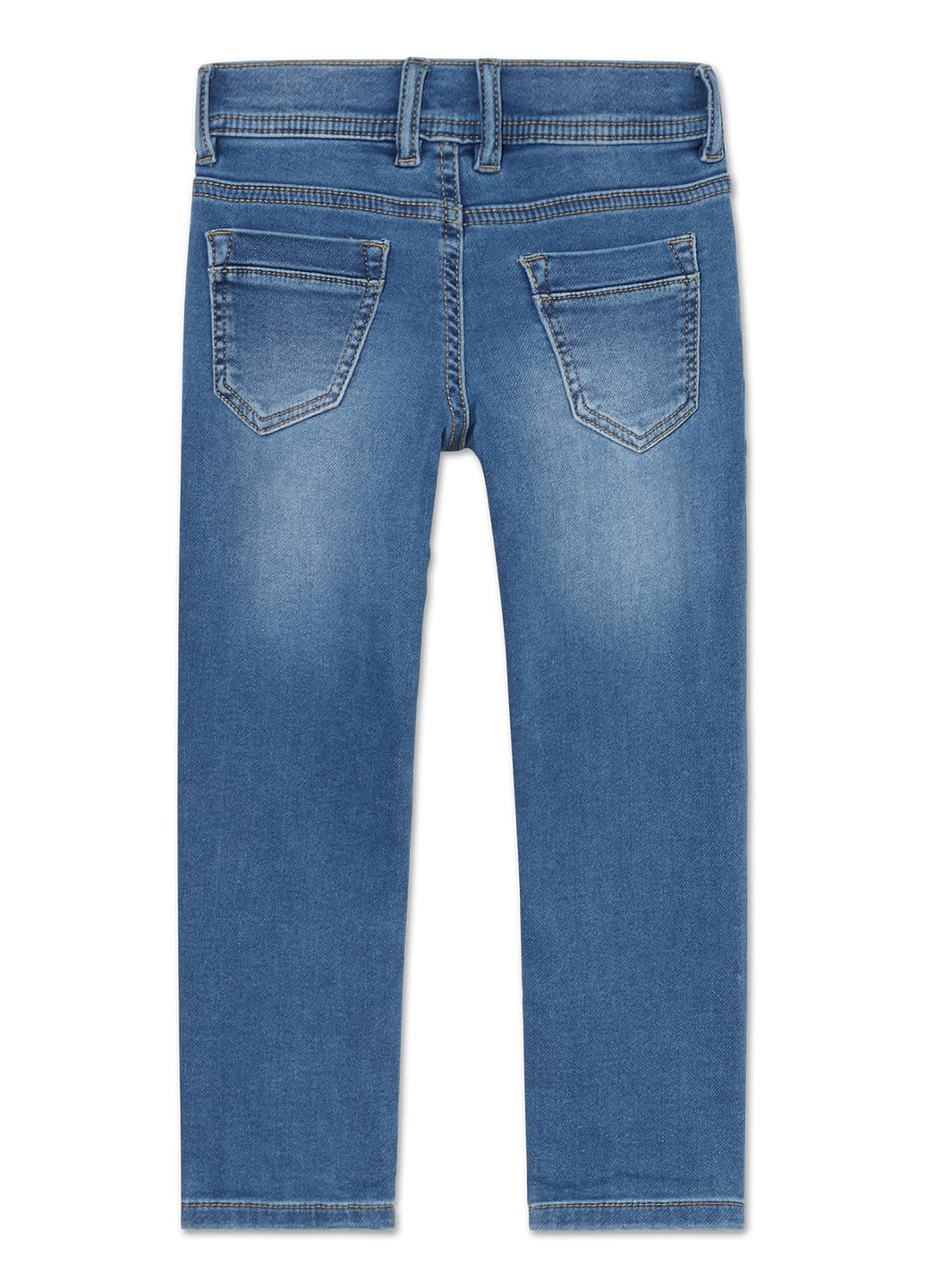 Светло-синие демисезонные зауженные джинсы C&A