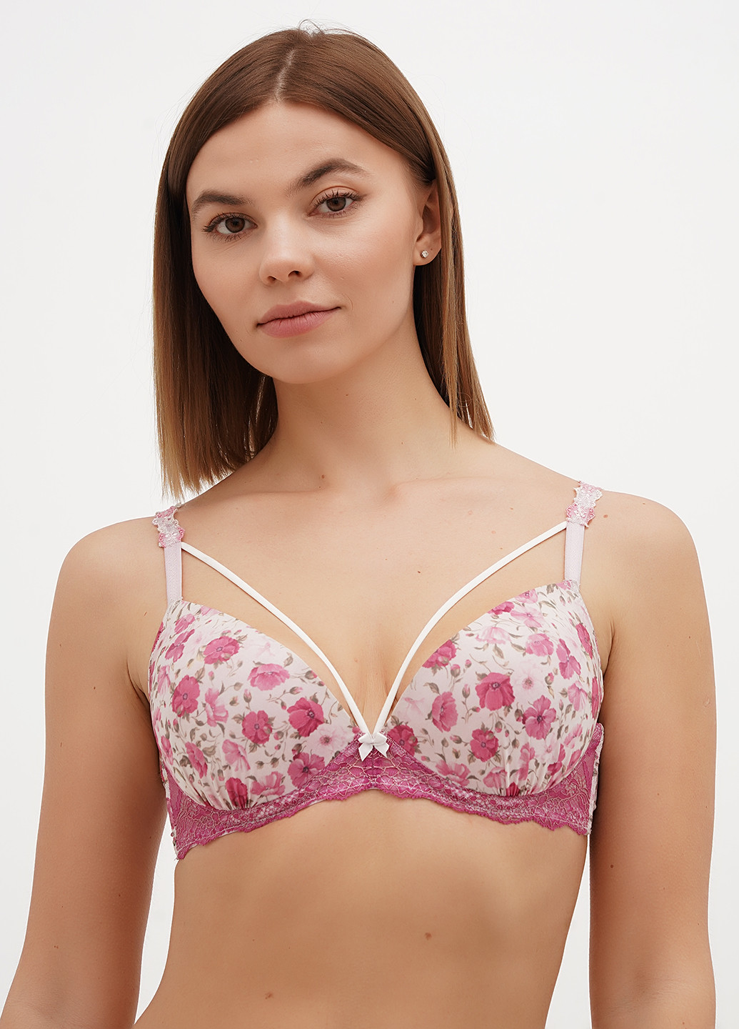 Комбінований корбей бюстгальтер Sambario з кісточками поліамід