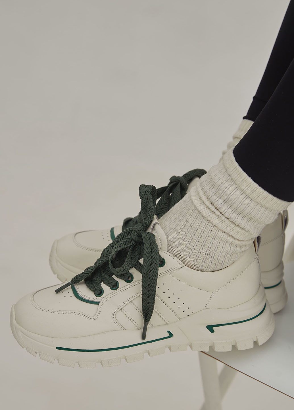 Кроссовки Iva молочные демисезоны (259134540)