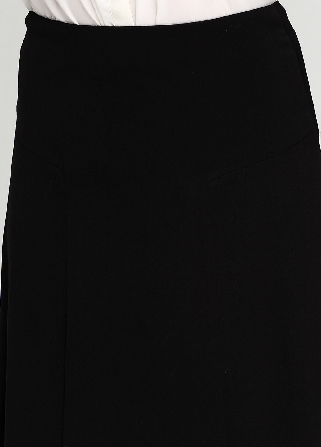 Костюм (жакет, юбка) Elton однотонный чёрный кэжуал