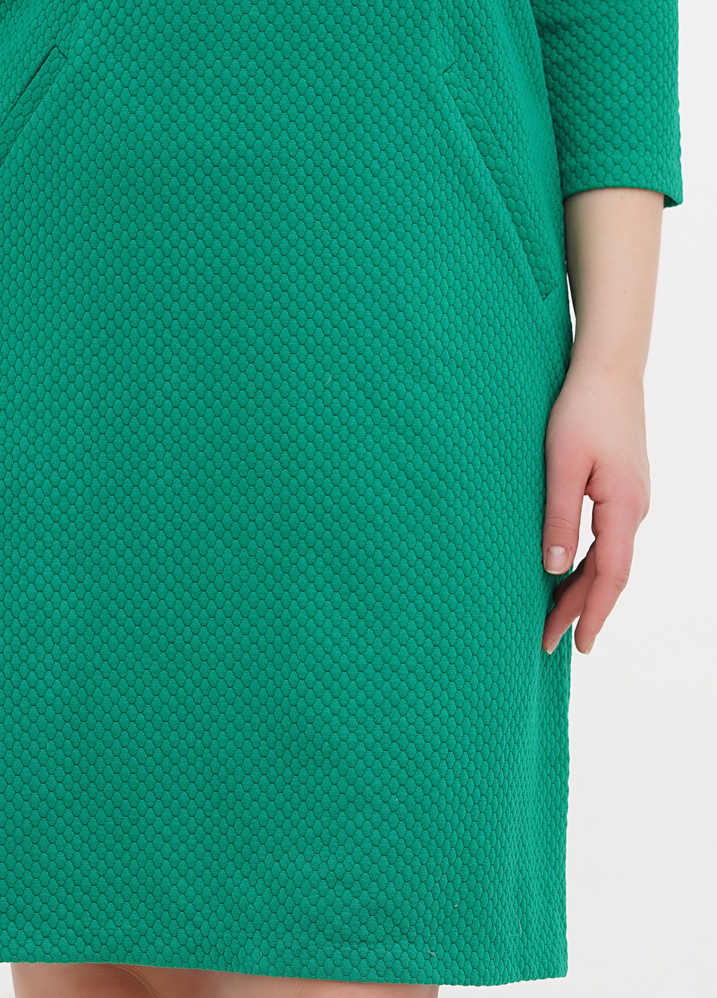Зеленое кэжуал платье Boden однотонное