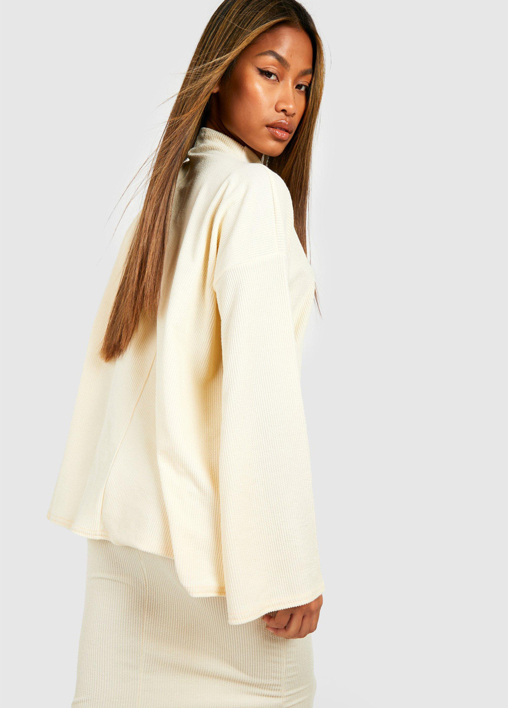 Молочний демісезонний светр Boohoo