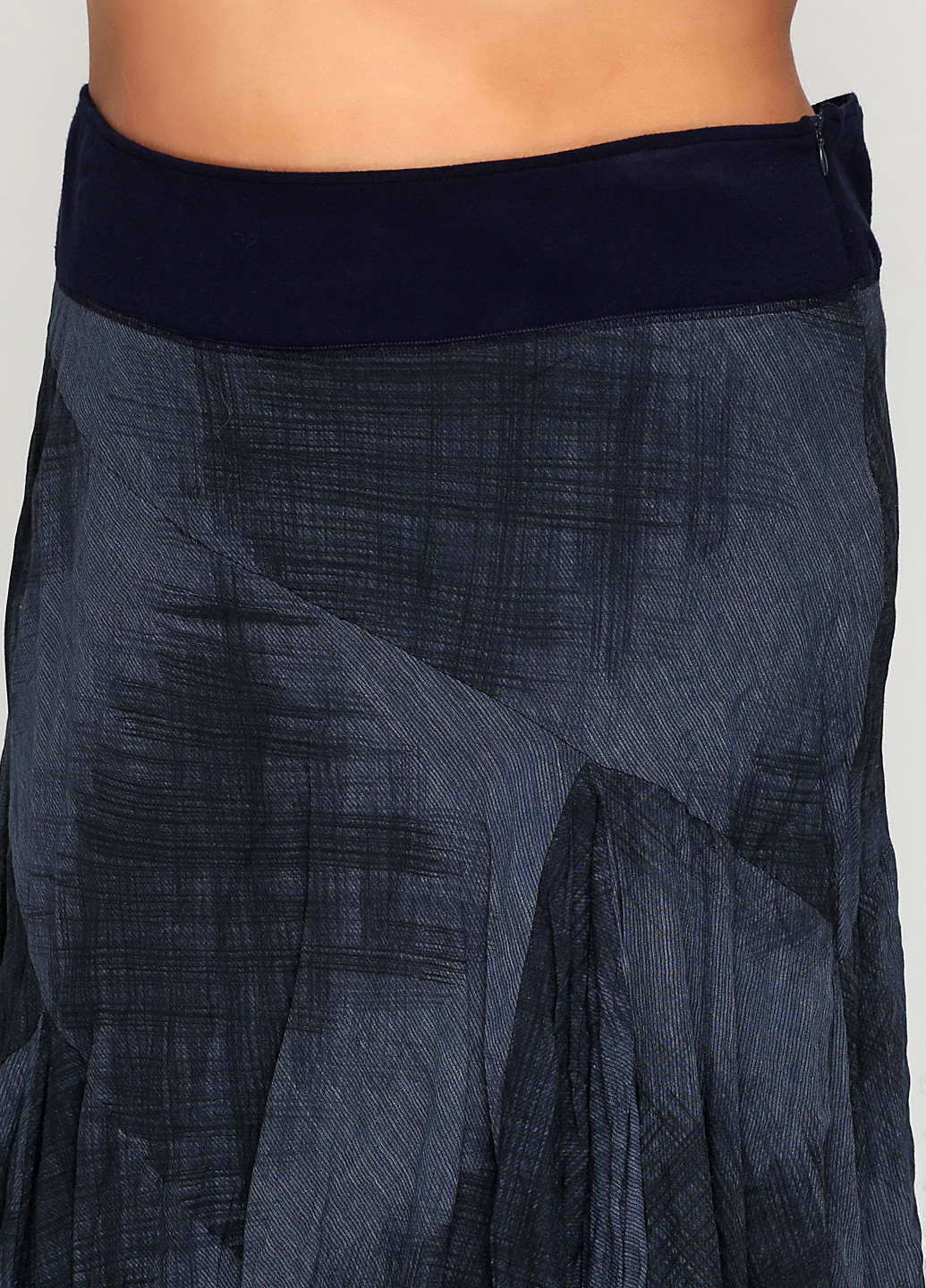 Синяя кэжуал градиентной расцветки юбка Severin миди