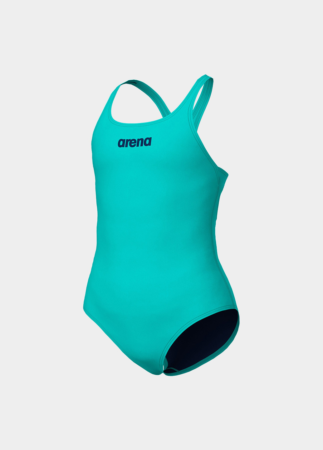 Голубой демисезонный купальник слитный Arena