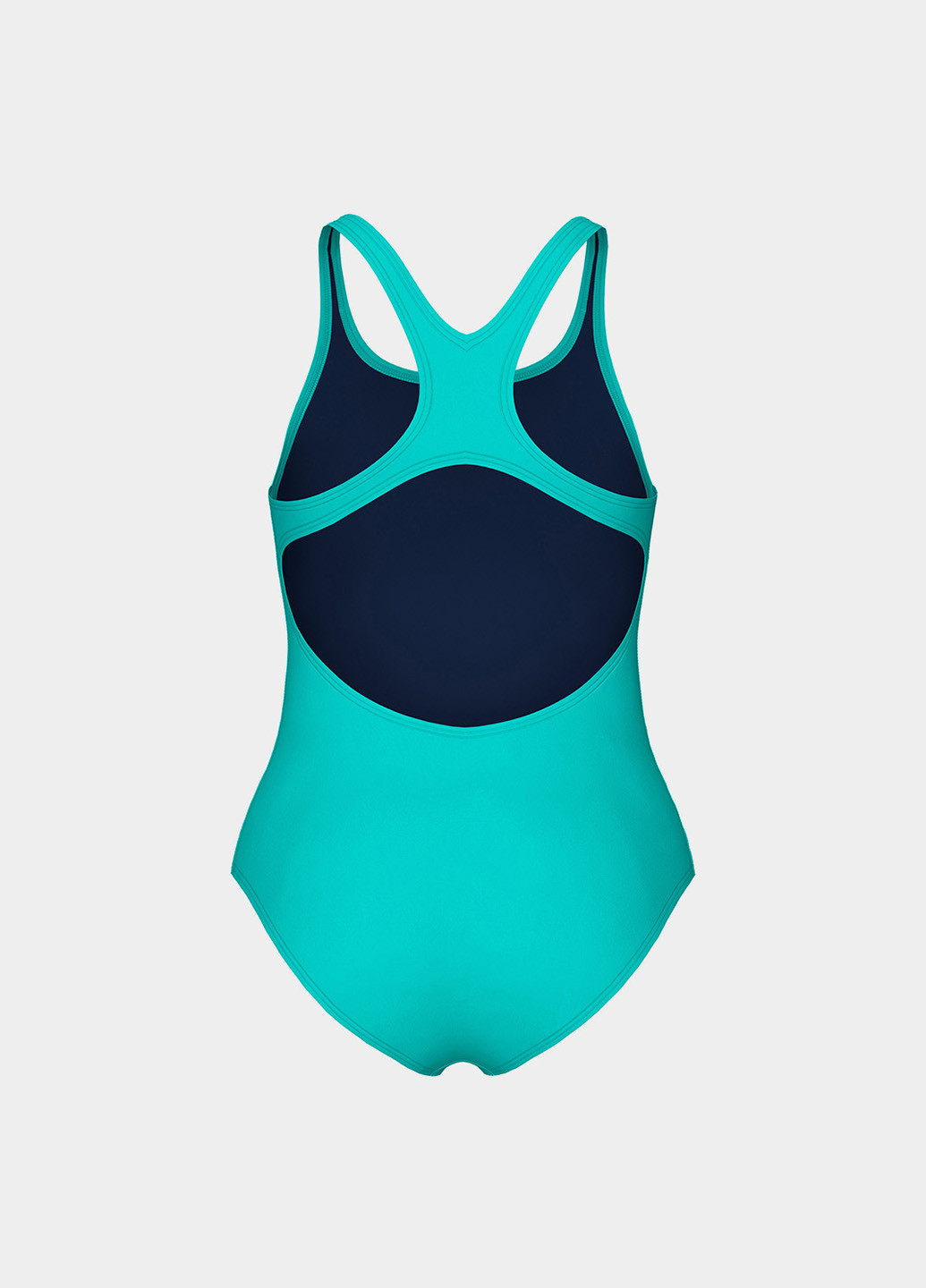 Голубой демисезонный купальник слитный Arena