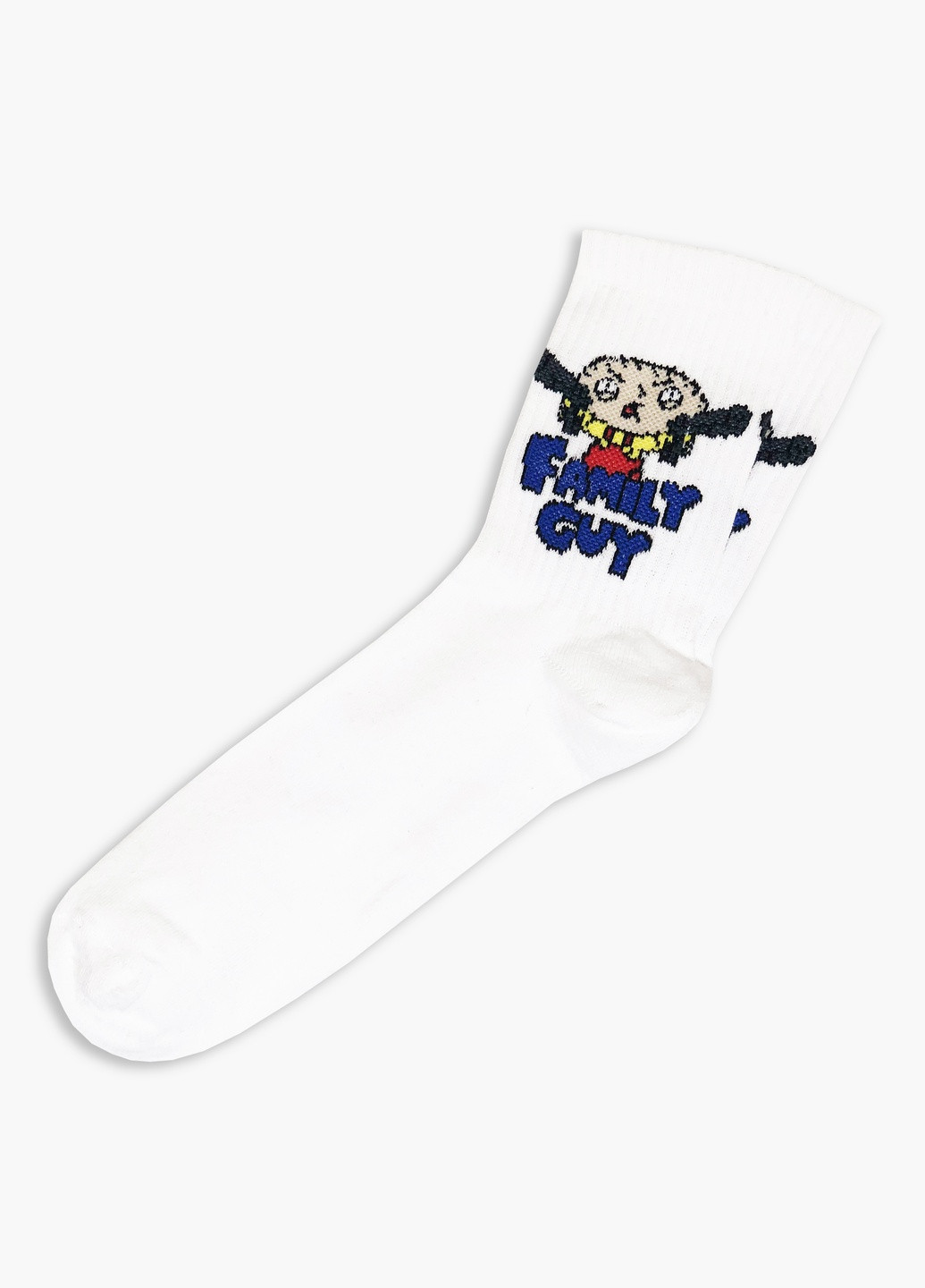 Білі шкарпетки стюі гріффін пістолети Rock'n'socks малюнки (222734798)
