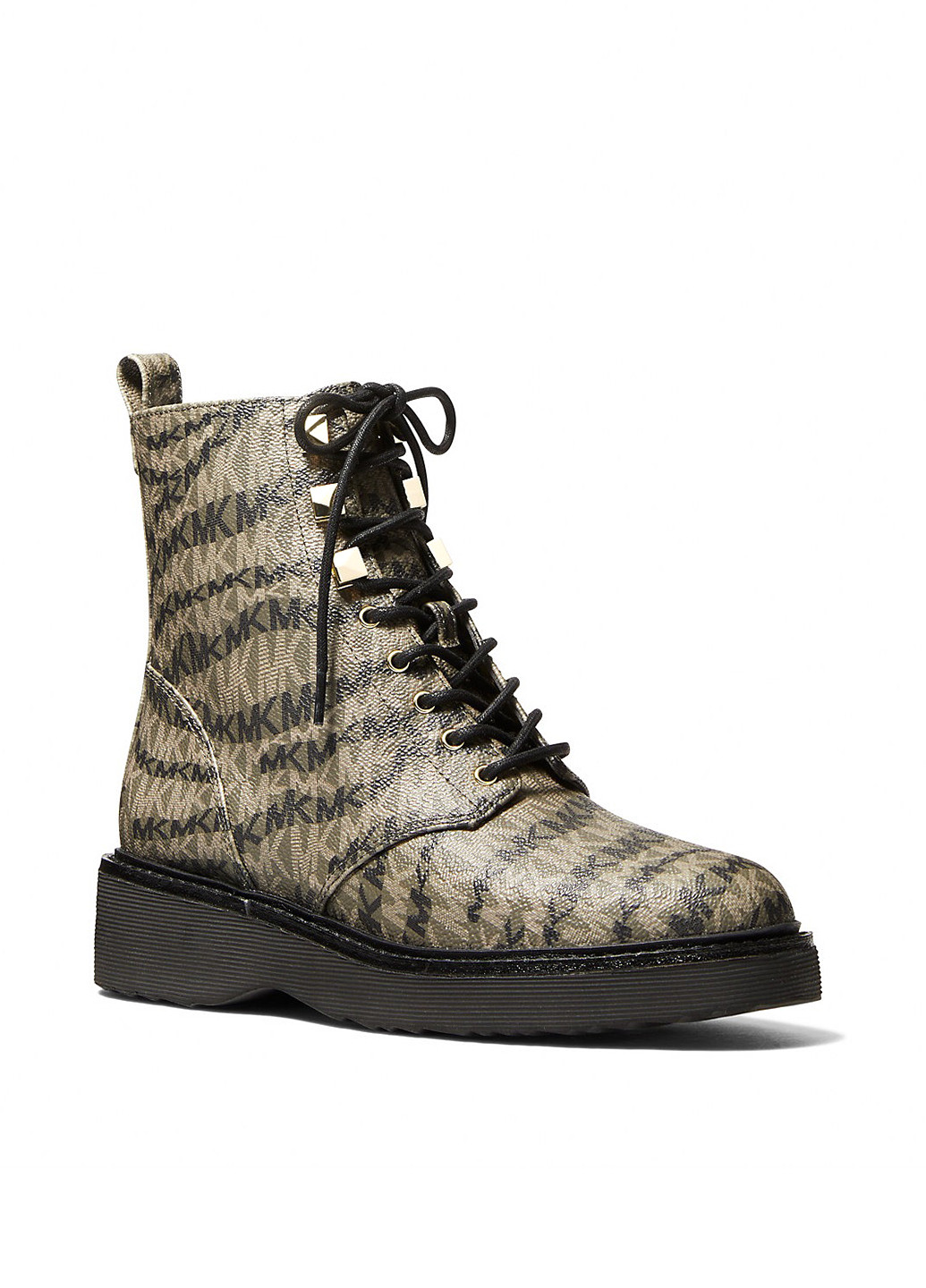 Осенние ботинки Michael Kors с логотипом из искусственной кожи