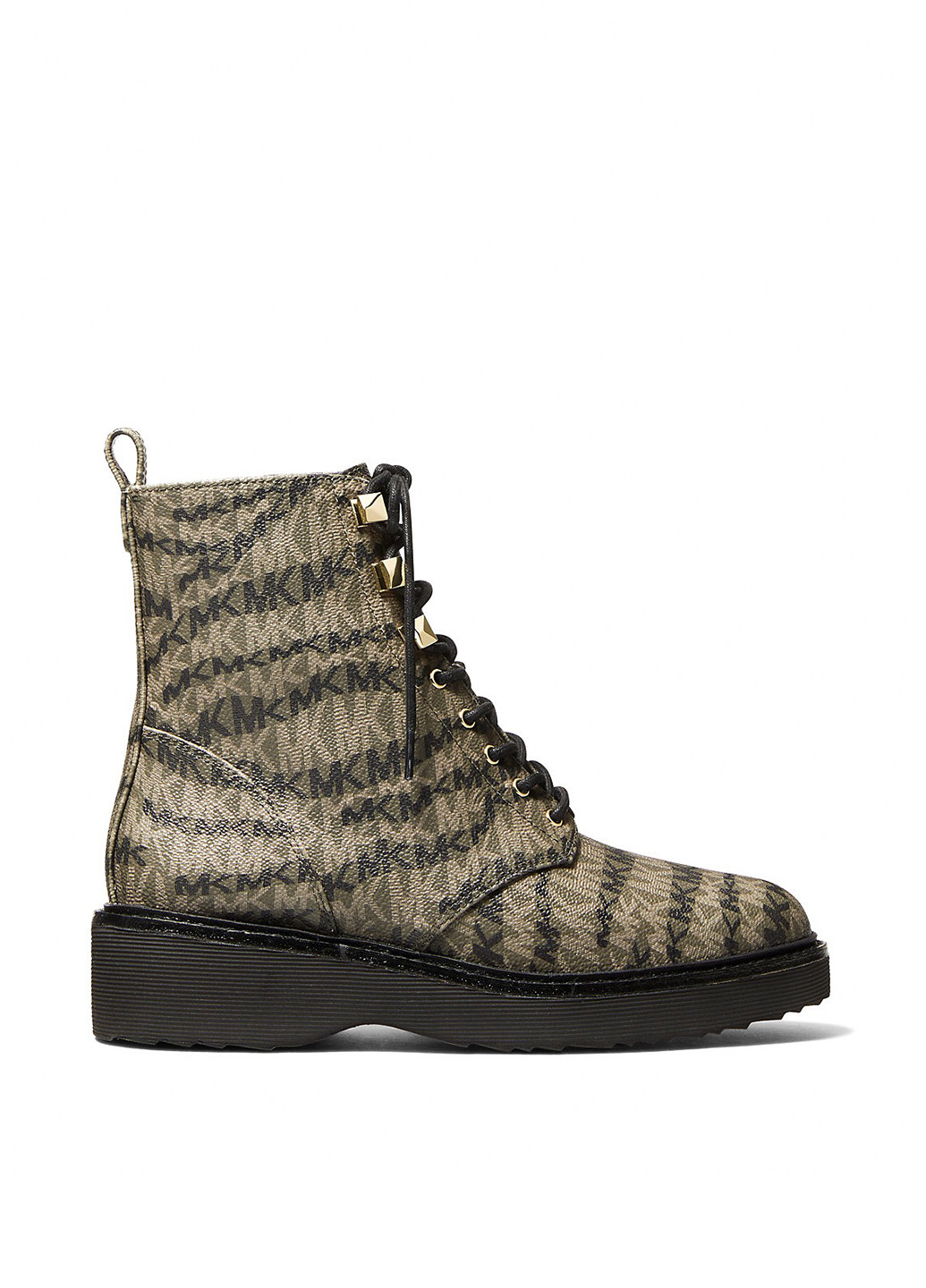 Осенние ботинки Michael Kors с логотипом из искусственной кожи