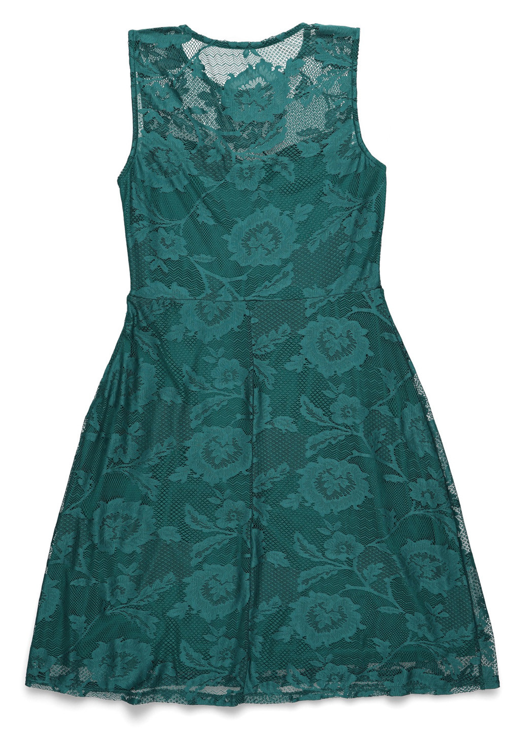 Изумрудное коктейльное, кэжуал платье Anna Field однотонное