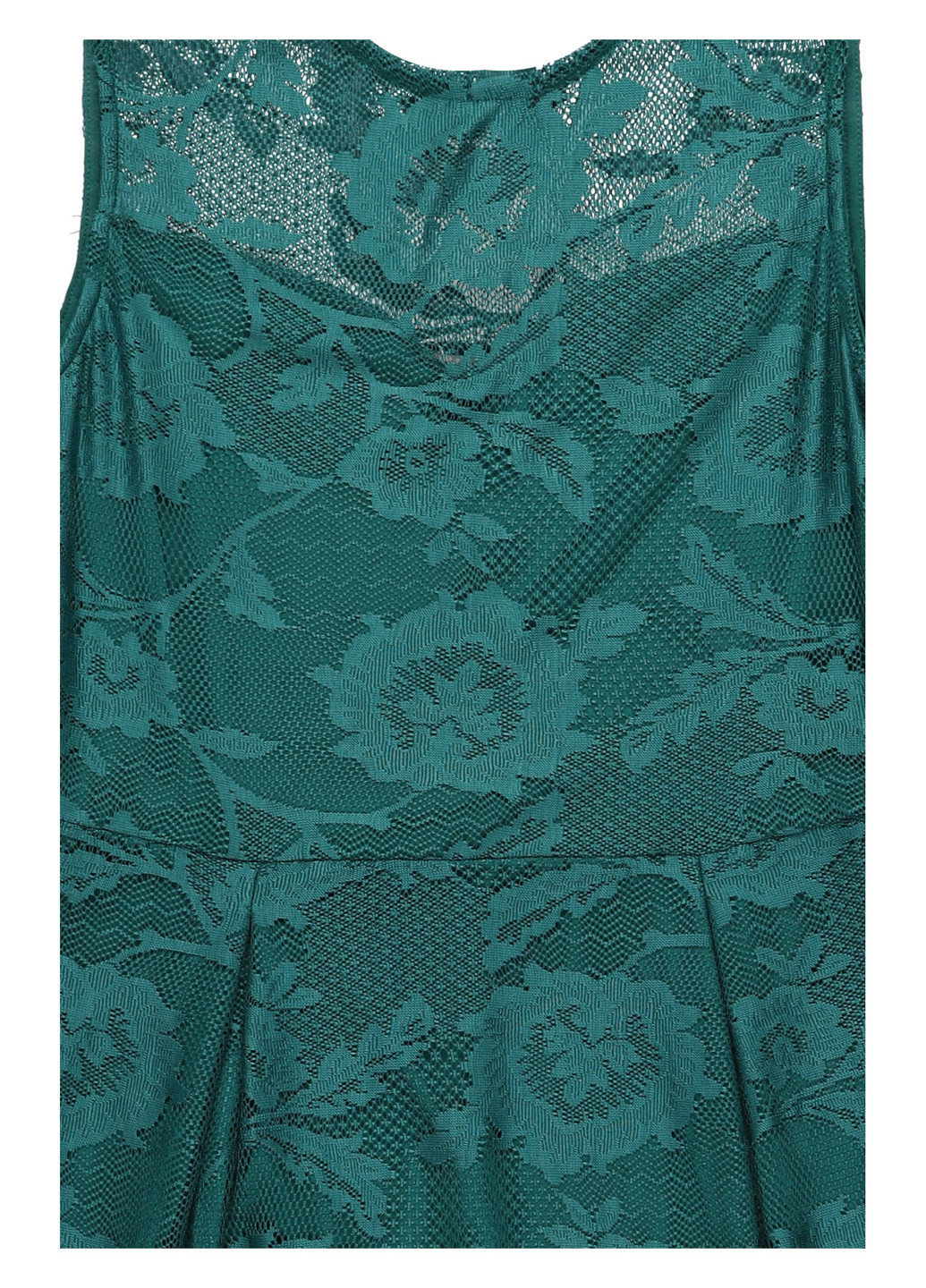 Изумрудное коктейльное, кэжуал платье Anna Field однотонное