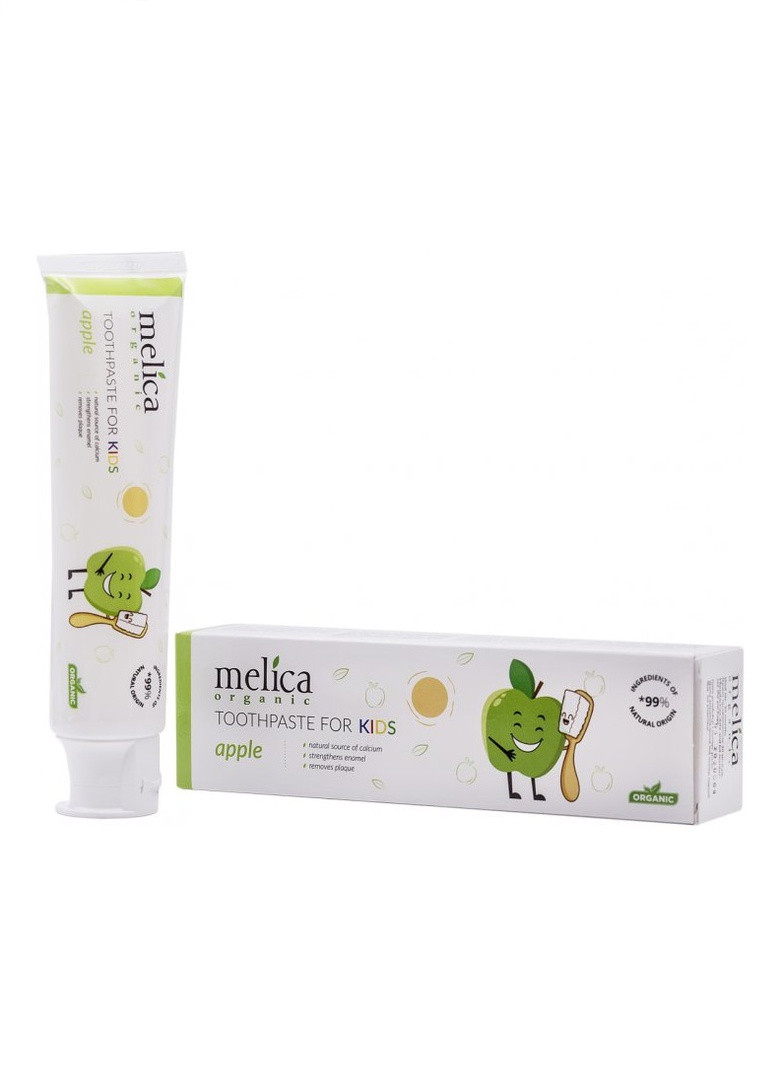 Зубна паста Яблуко Melica Organic (229956045)