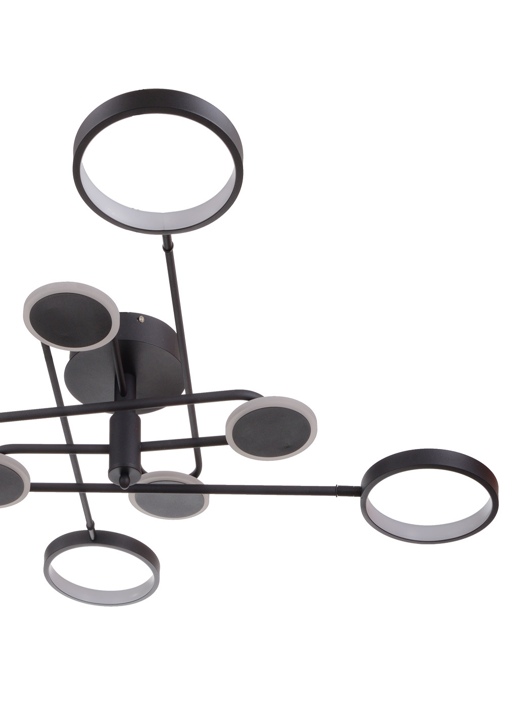 Большая светодиодная потолочная люстра BL-759С/76W WW BK Brille (251891729)