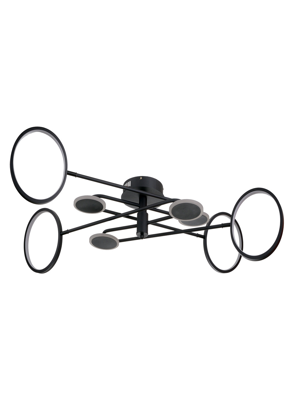 Большая светодиодная потолочная люстра BL-759С/76W WW BK Brille (251891729)