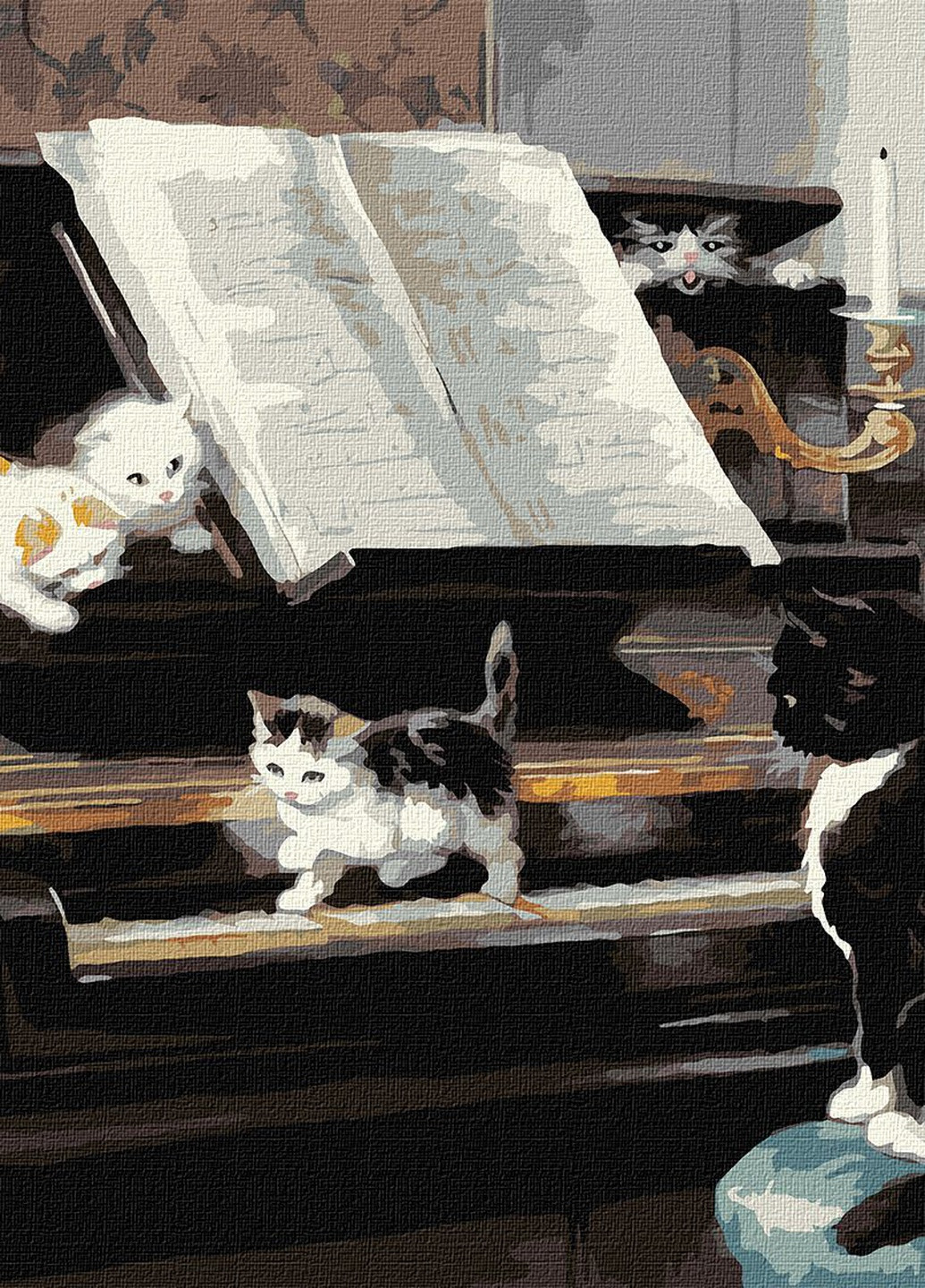 Картина по номерам. Музыканты. 40x50см. KHO4328. Идейка (253051982)